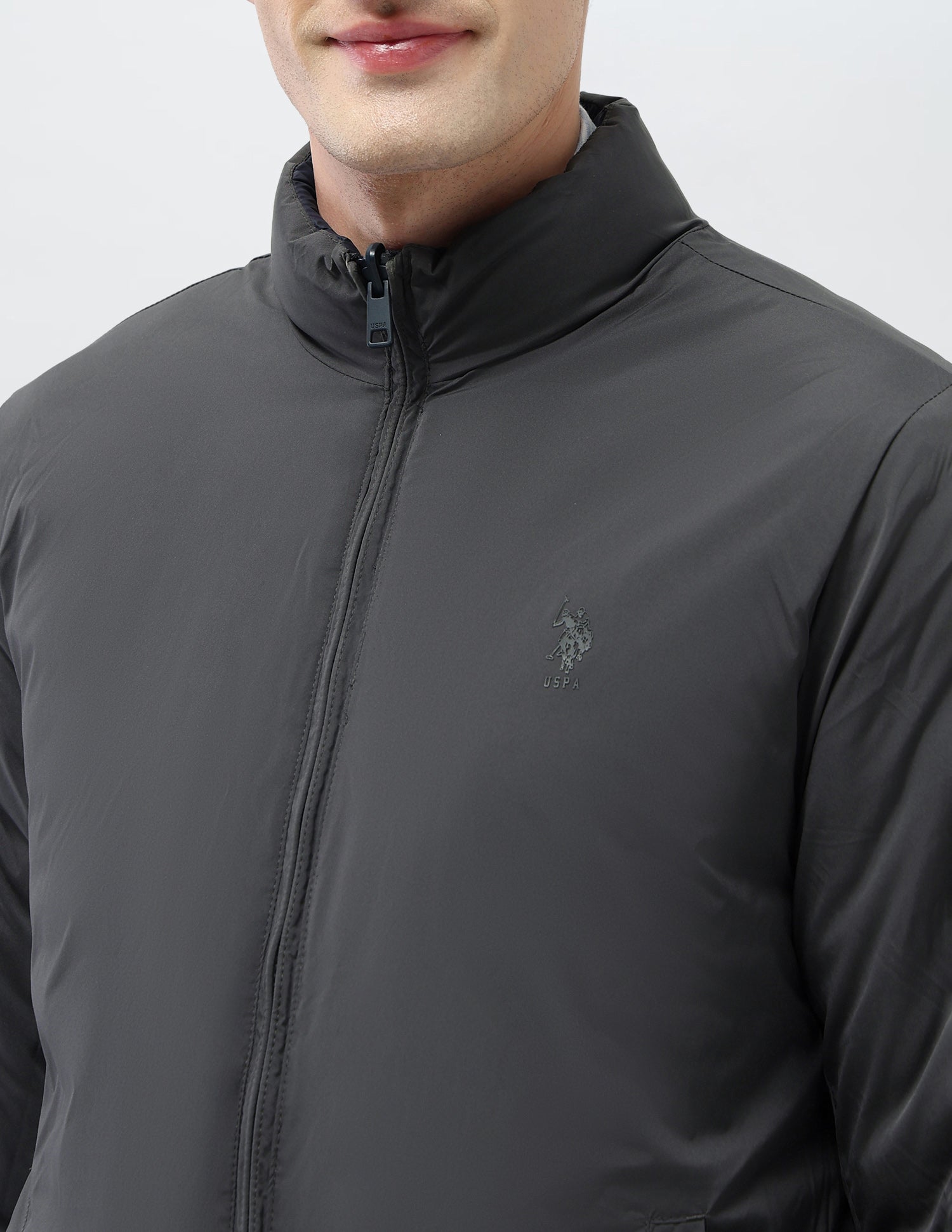 Reversible Puffer Jacket Navy - U.S. Polo Assn. India | Large