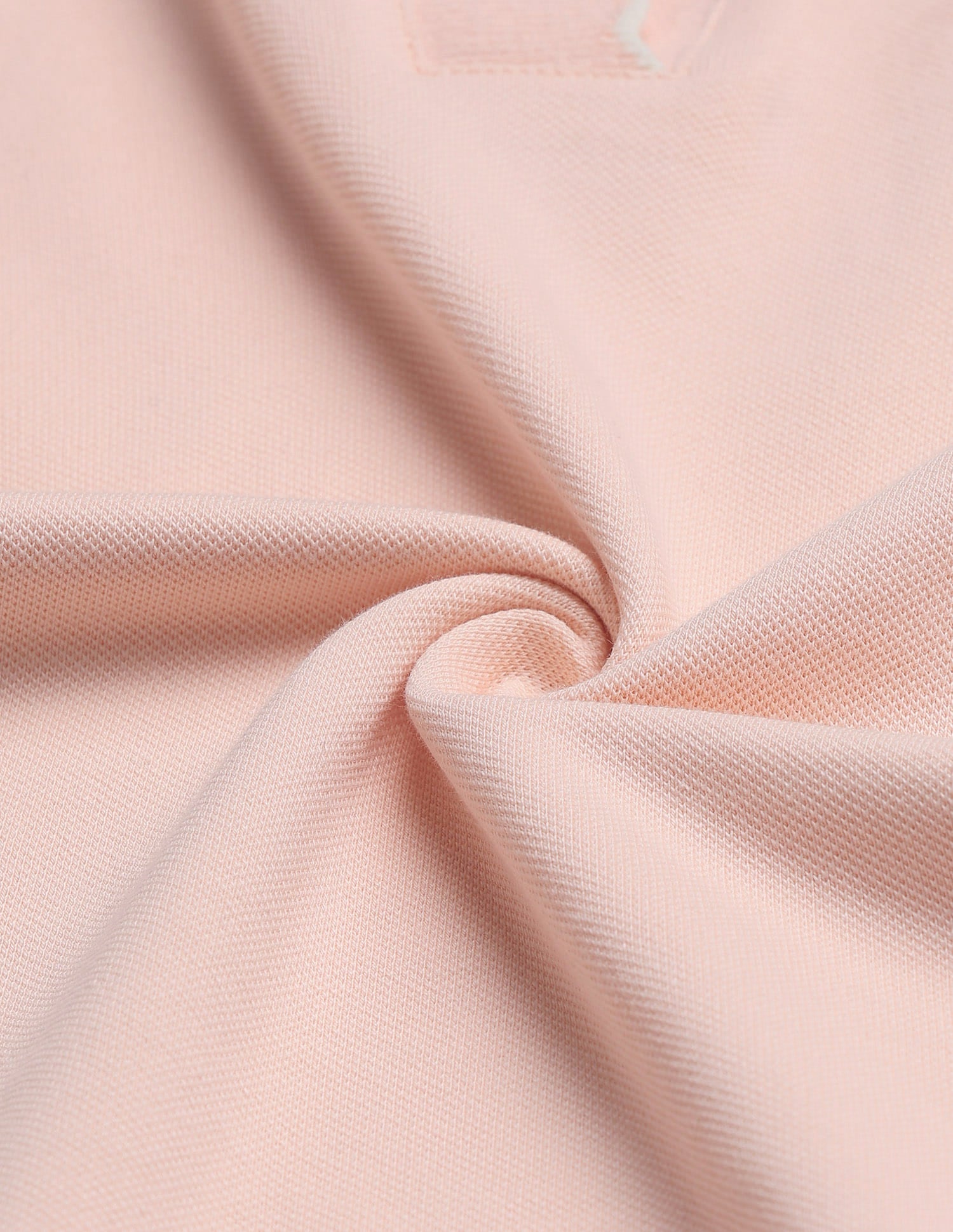 Regular Fit Textured Polo Shirt Pink - U.S. Polo Assn. India | Large