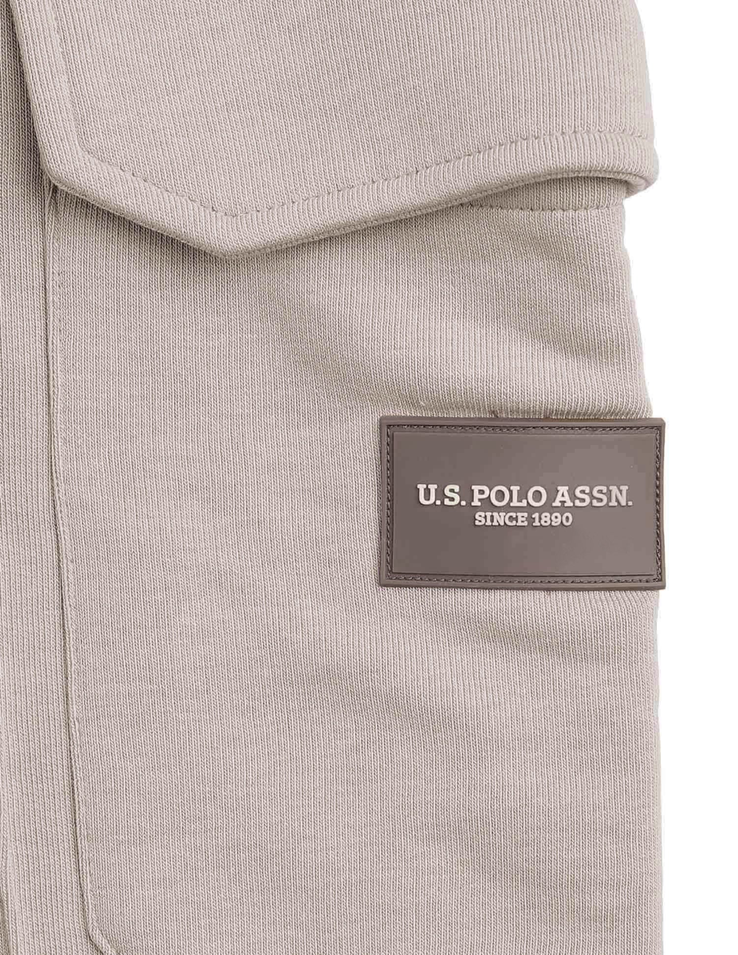 Comfort Fit Cotton OR005 Lounge Pants - Pack Of 1 Beige - U.S. POLO ASSN. | Large
