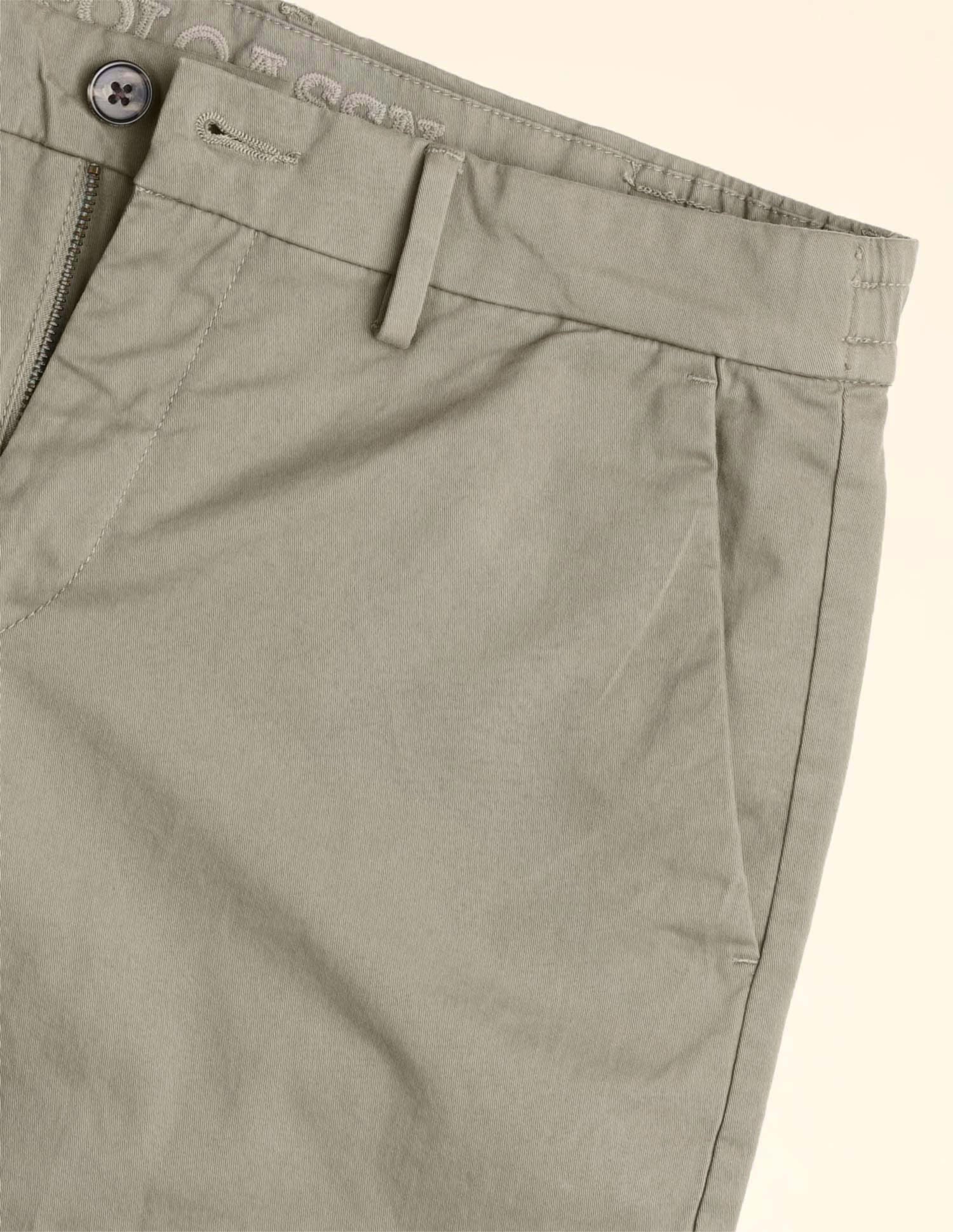 Slim Fit Solid Chino Shorts Sage - U.S. Polo Assn. India | Large