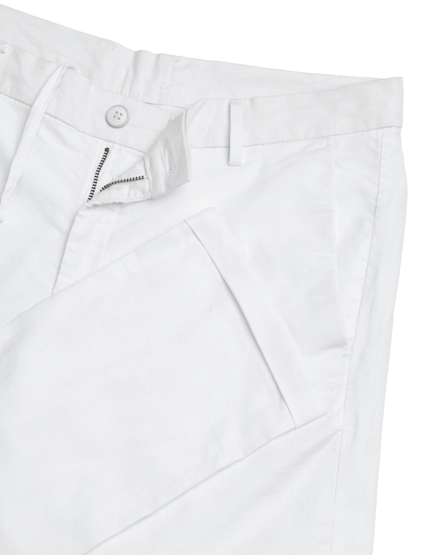 Mid Rise Denver Slim Fit Trousers White - U.S. Polo Assn. India | Large