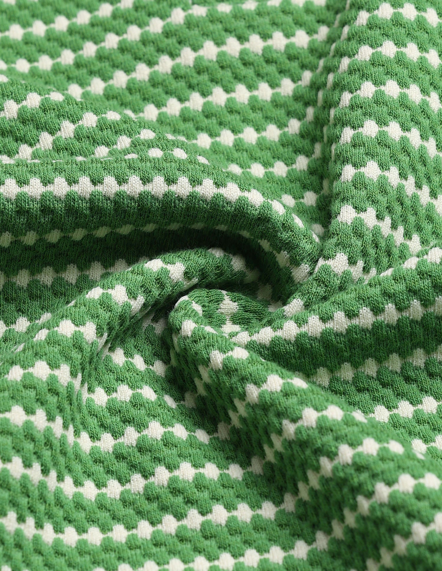 Textured Regular Fit Polo Shirt Green - U.S. Polo Assn. India | Large