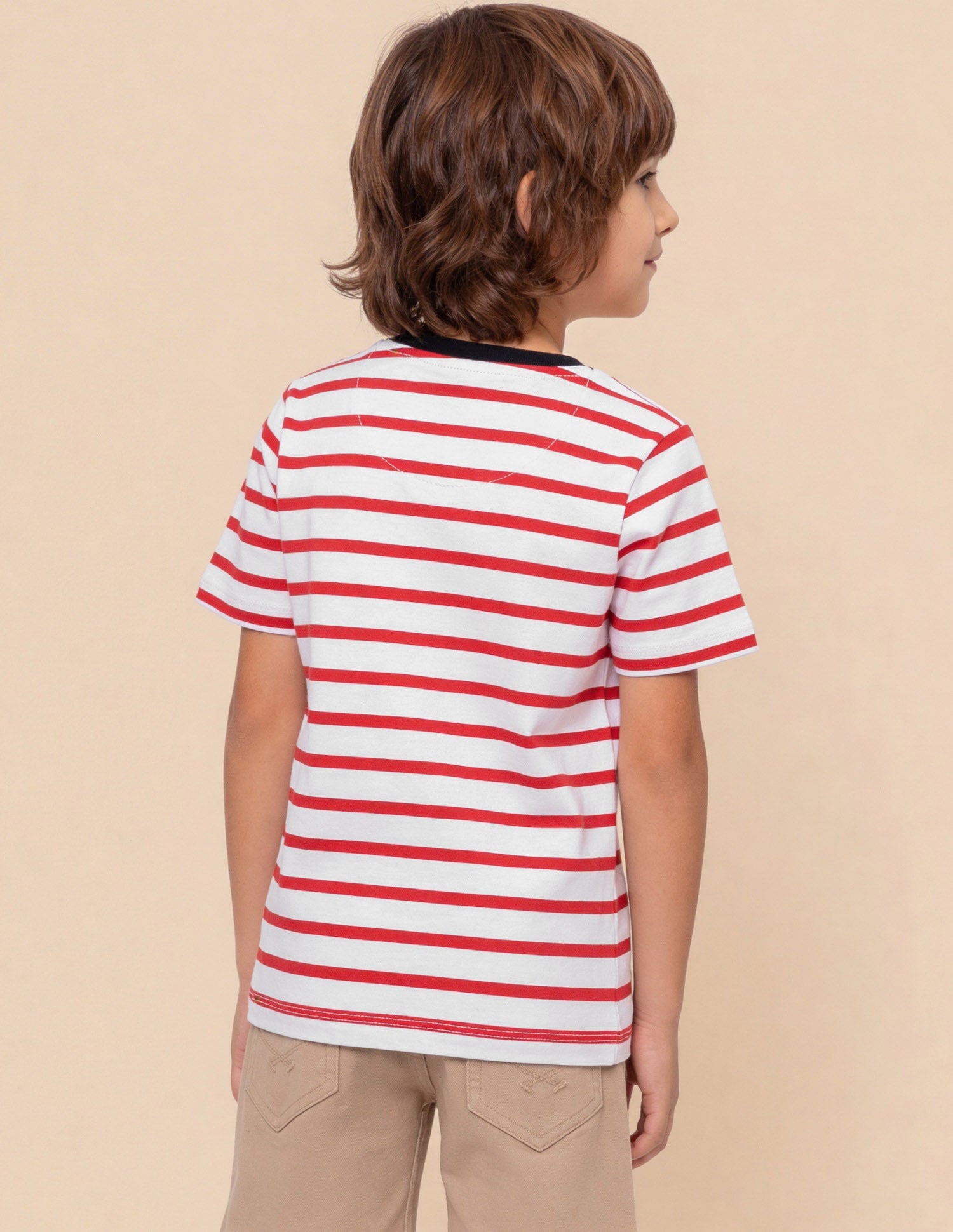 Horizontal Striped And Graphic Brand Printed Regular Fit T-Shirt - Pack Of 2 Assorted - U.S. Polo Assn. India | Large