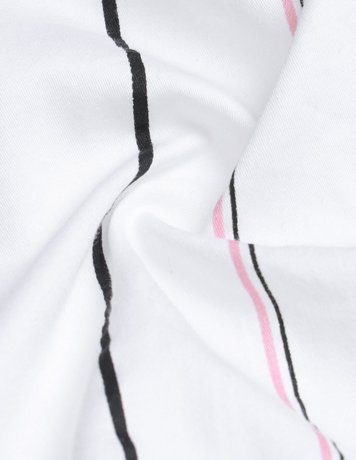 Vertical Striped Satin Shirt Pink - U.S. Polo Assn. India | Large