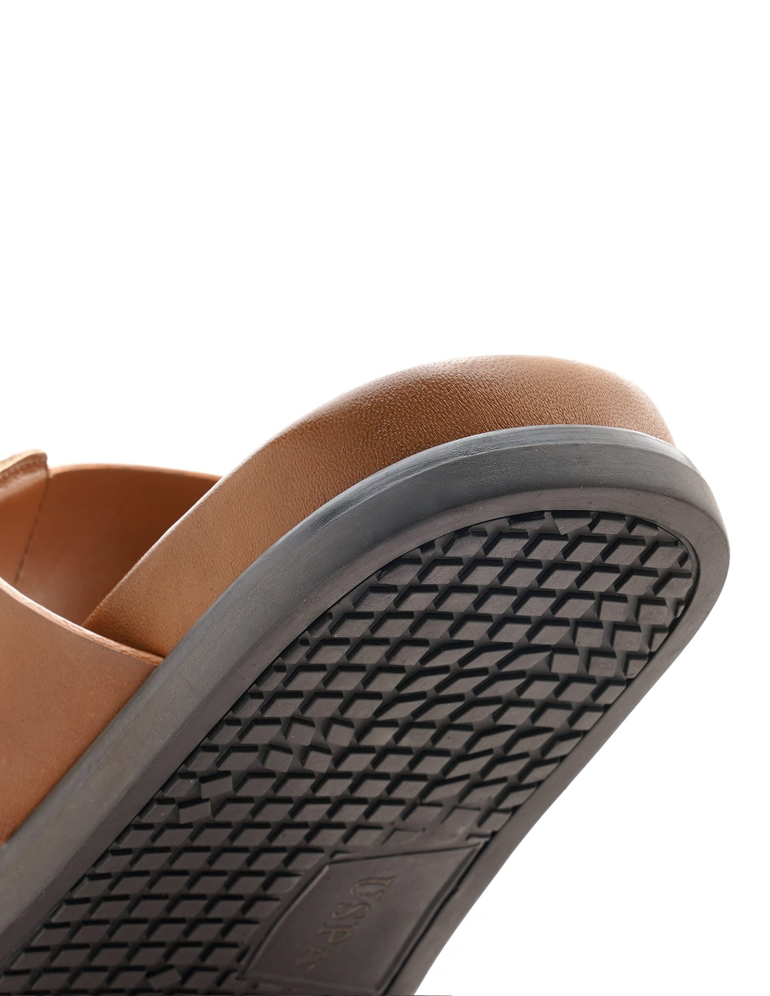 Buckle Strap Iker Sandals Brown - U.S. Polo Assn. India | Large