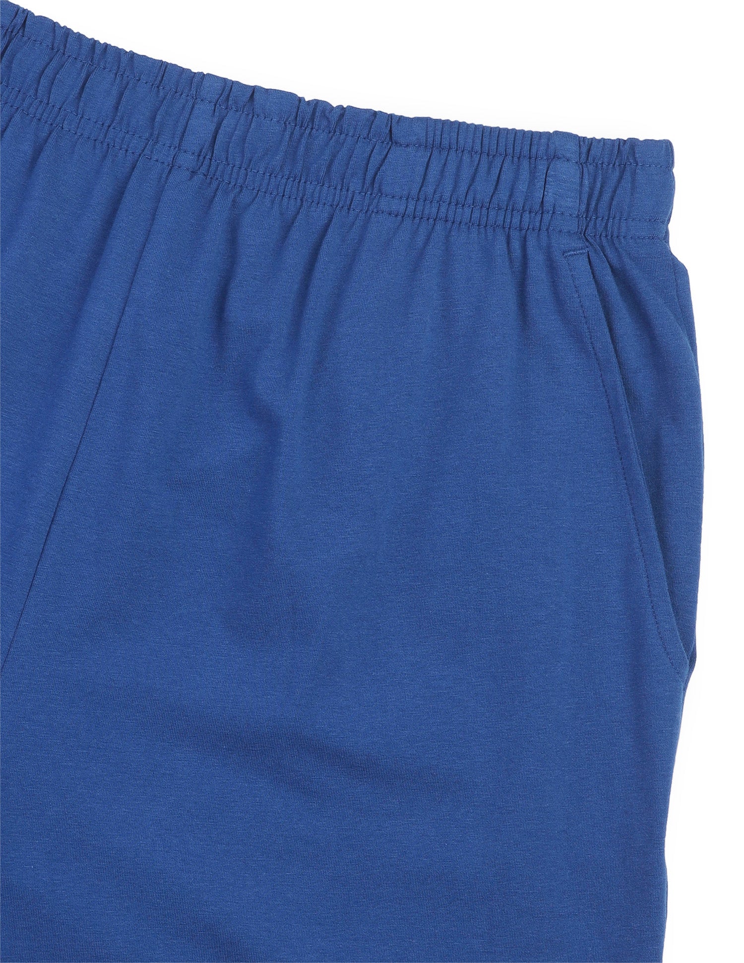 Boxy Fit T-Shirt With Wide Leg Track Pants Blue - U.S. Polo Assn. India | Large