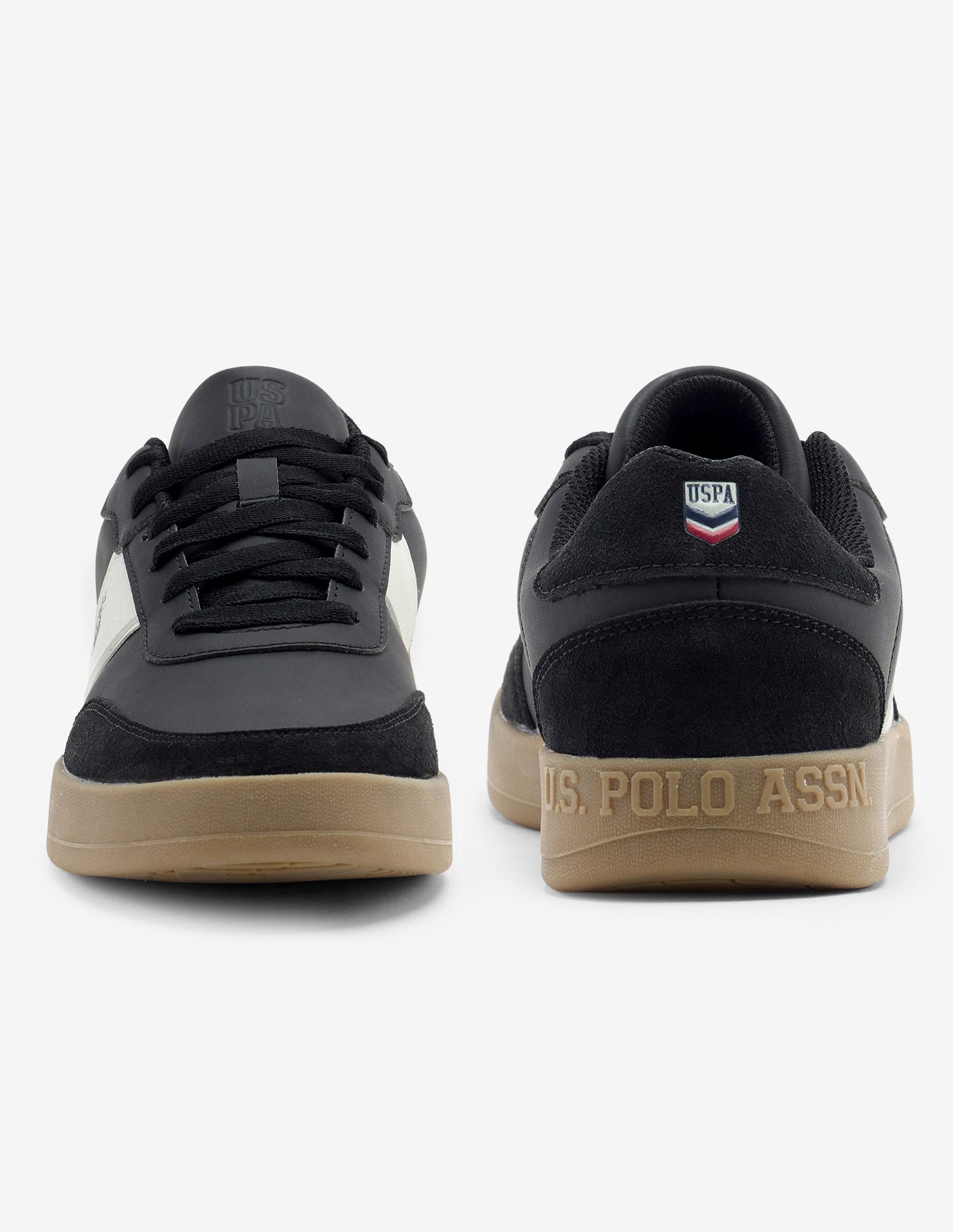 Carson Colour Blocked Sneakers Black - U.S. Polo Assn. India | Large