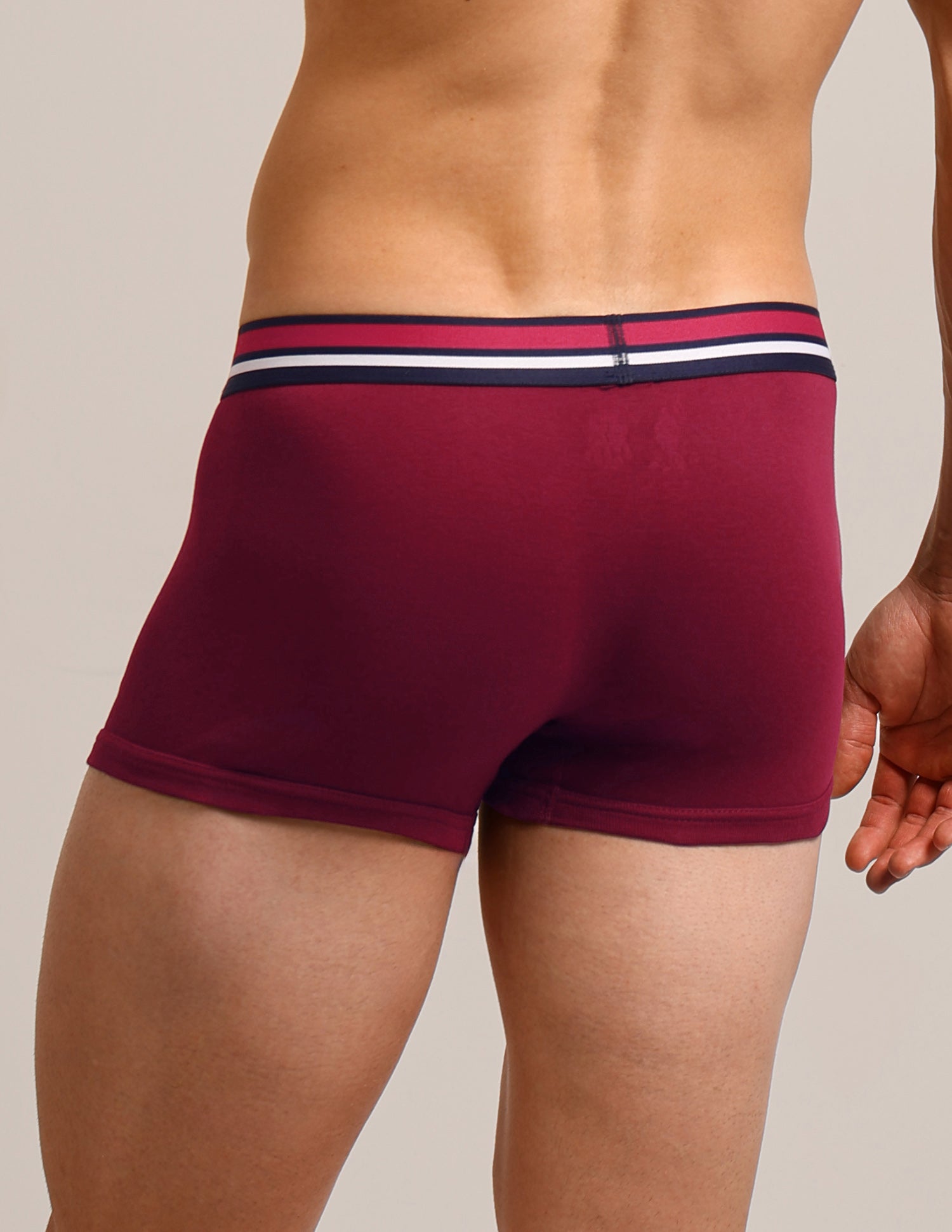 Solid Logo Waistband I641-P5 Trunks - Pack Of 5 Multi-colour - U.S. Polo Assn. India | Large