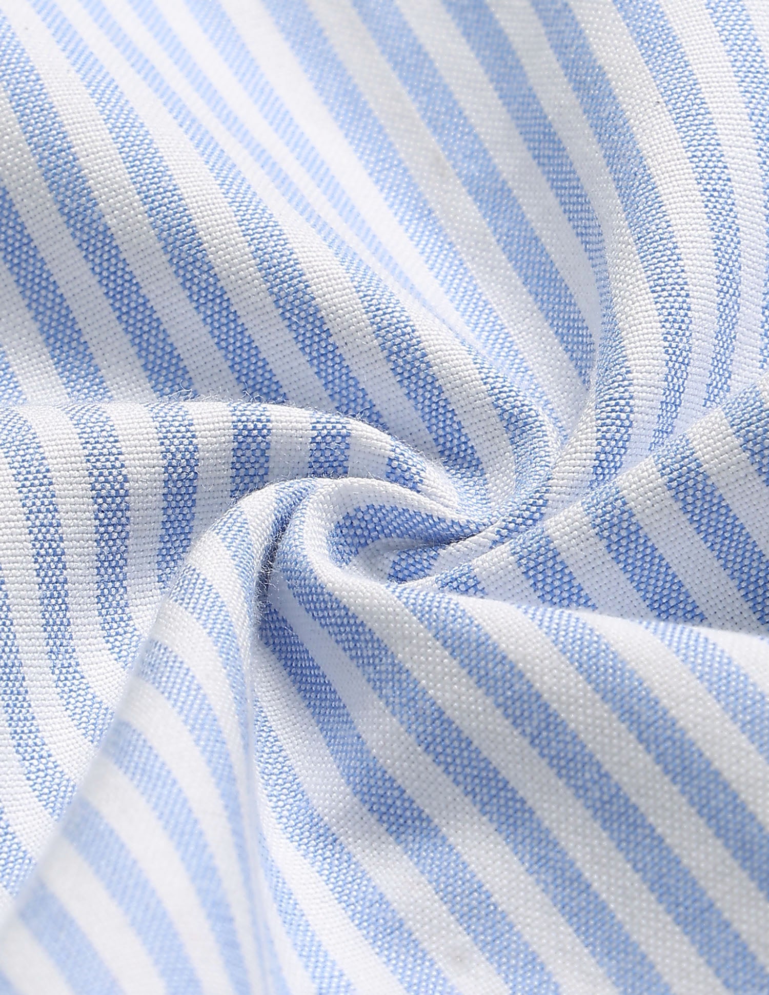 Vertical Striped Regular Fit Shirt Light Blue - U.S. Polo Assn. India | Large