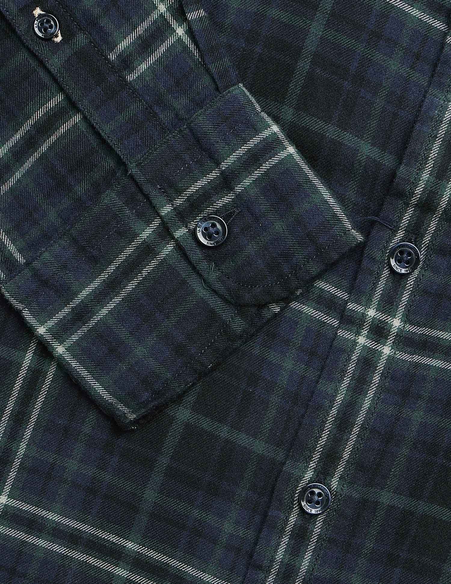 Twill Regular Fit Shirt Navy - U.S. POLO ASSN. | Large