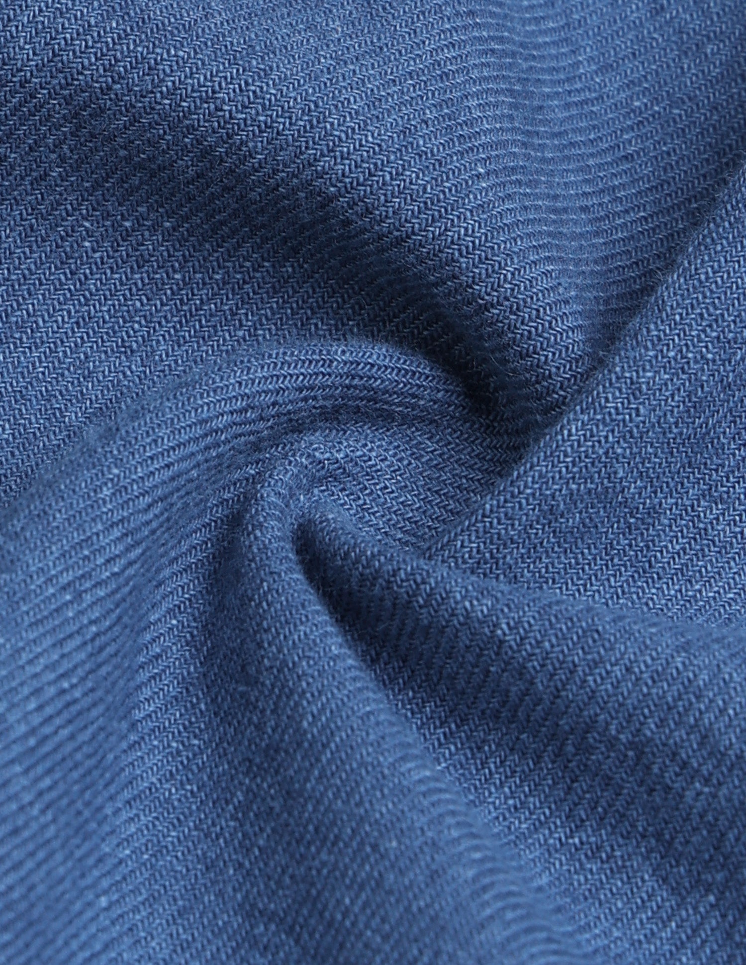 Twill Regular Fit Shirt Indigo - U.S. Polo Assn. India | Large
