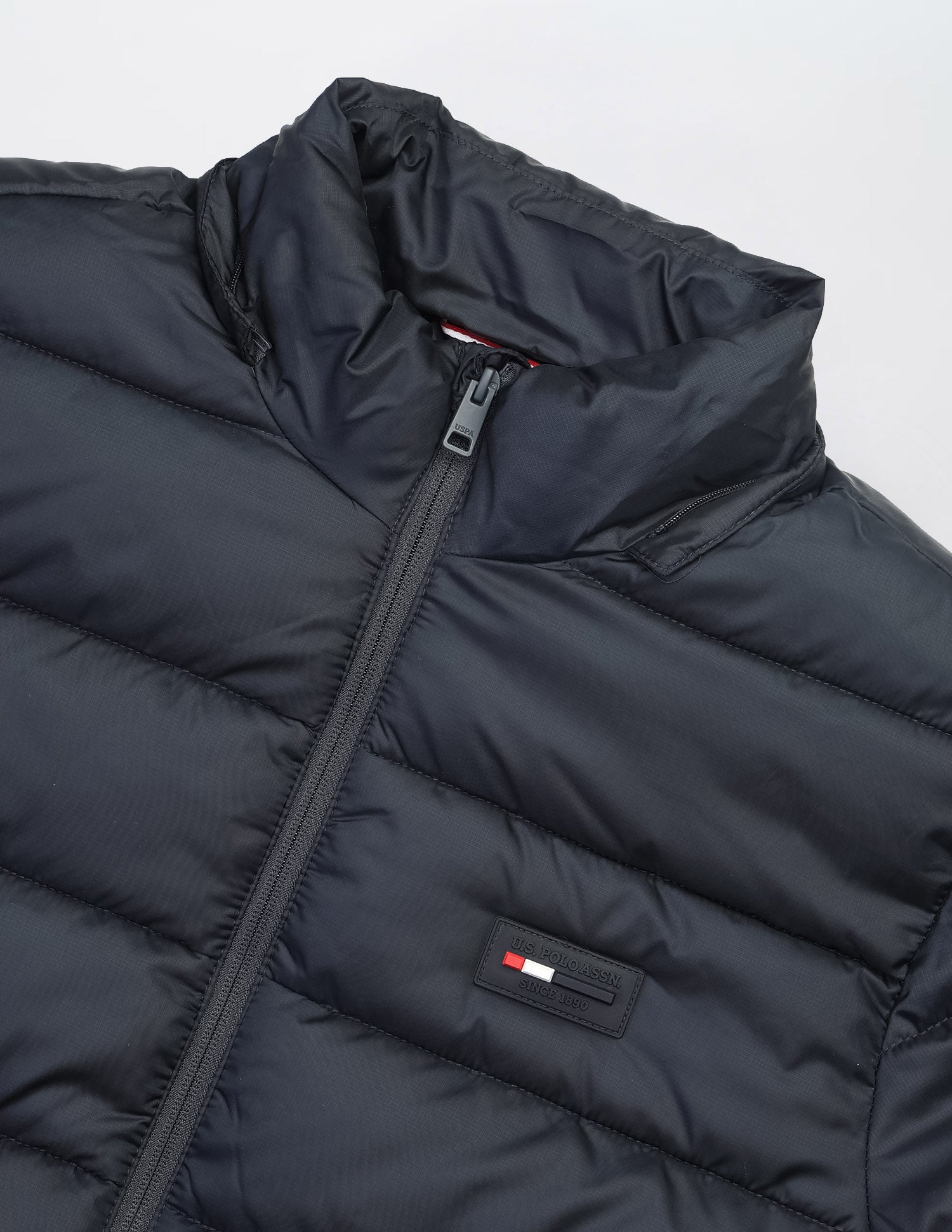 Detachable Hood Puffer Jacket Navy - U.S. Polo Assn. India | Large