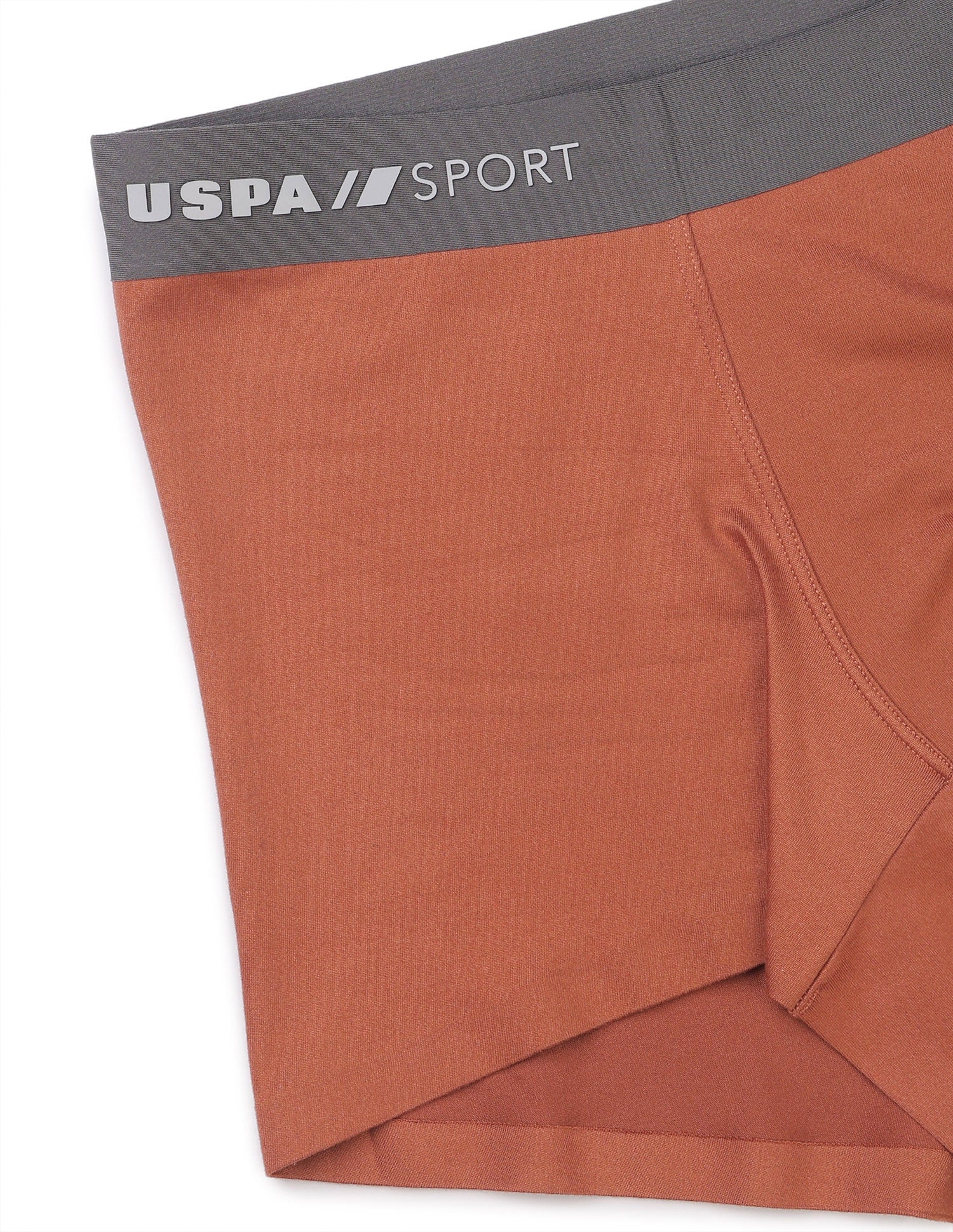 Signature Sports RT008 Seamless Trunk Rust - U.S. Polo Assn. India | Large
