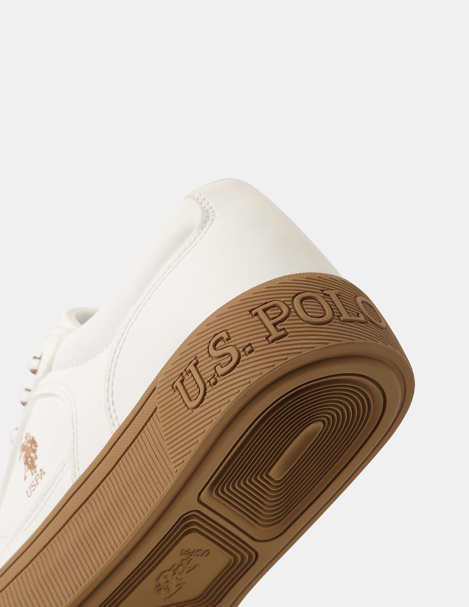 Men Ruben 2.0 Colour Blocked Sneakers Off White - U.S. Polo Assn. India | Large
