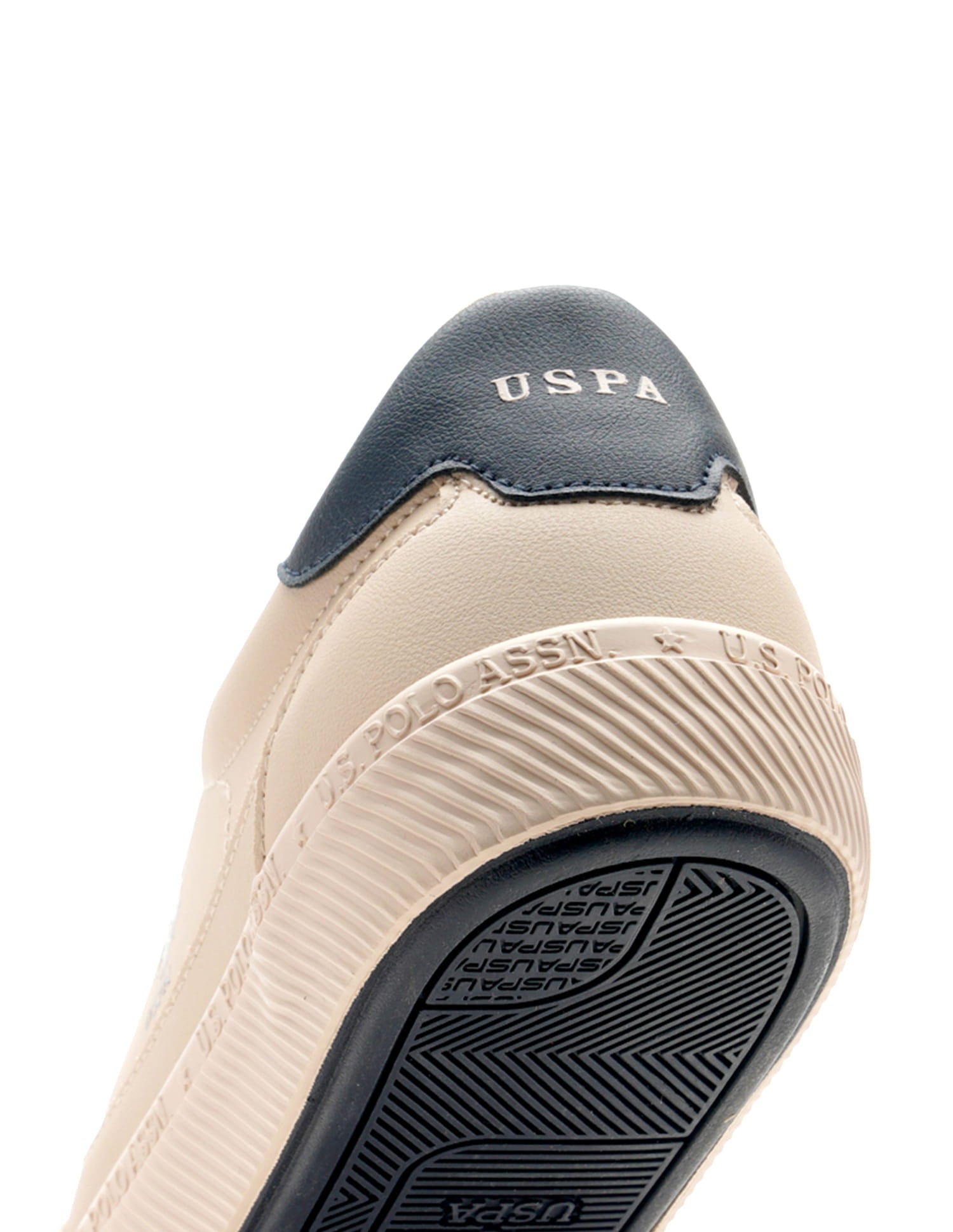 Men Solid Olivier Sneakers Beige - U.S. Polo Assn. India | Large