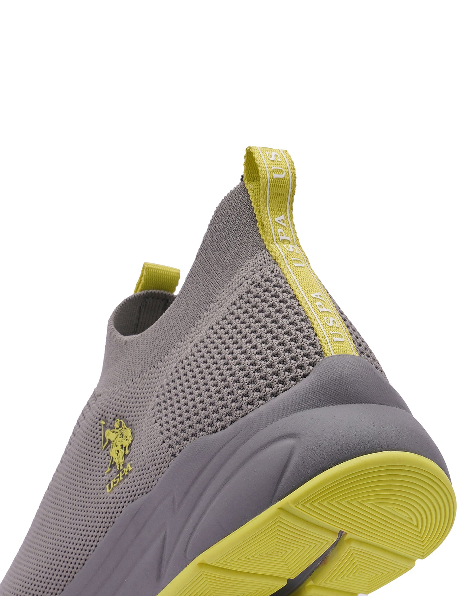 Men Duncun 5.0 Grey Uspa Sport  Sneaker Slip On Grey - U.S. Polo Assn. India | Large