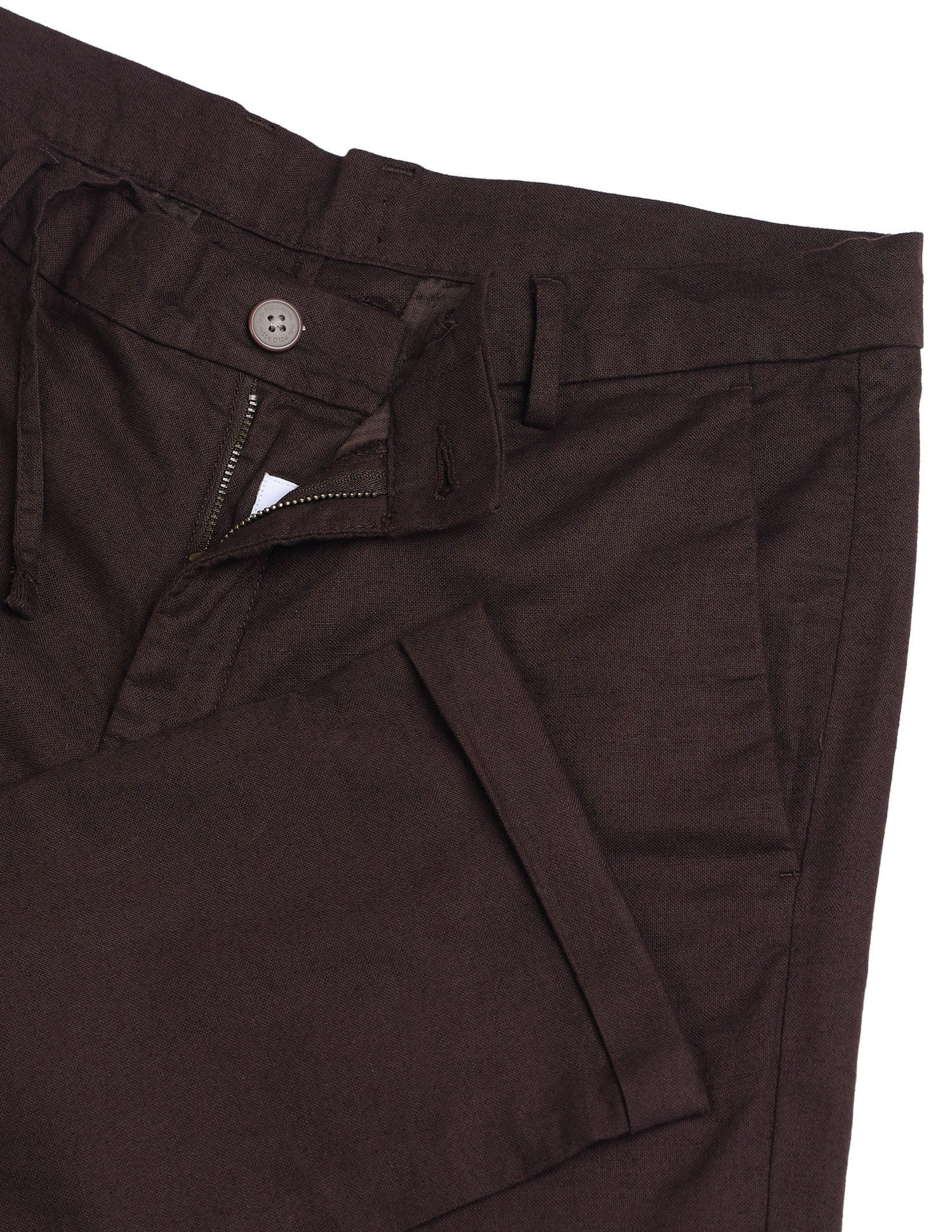 Mid Rise Denver Slim Fit Trousers Dark Brown - U.S. Polo Assn. India | Large