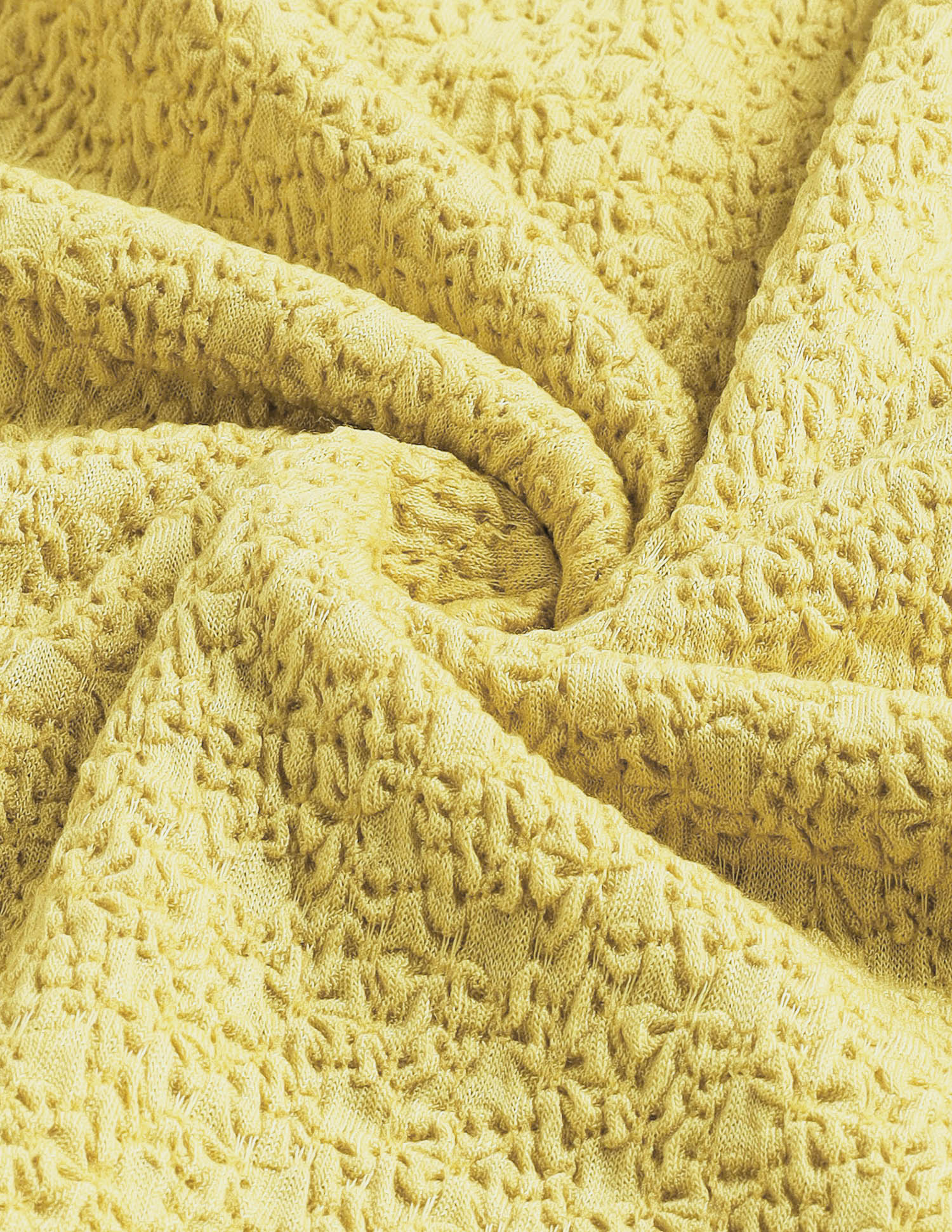 Textured Fitted Midi T-Shirt Dress Mustard - U.S. Polo Assn. India | Large