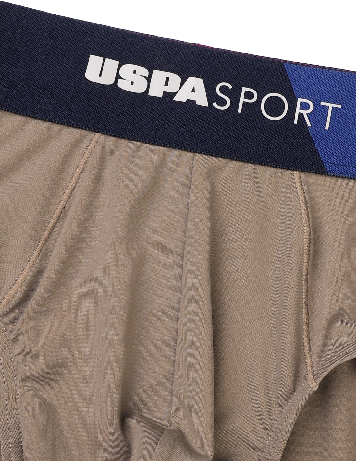 High Stretch Sports RB001 Brief Light Brown - U.S. Polo Assn. India | Large