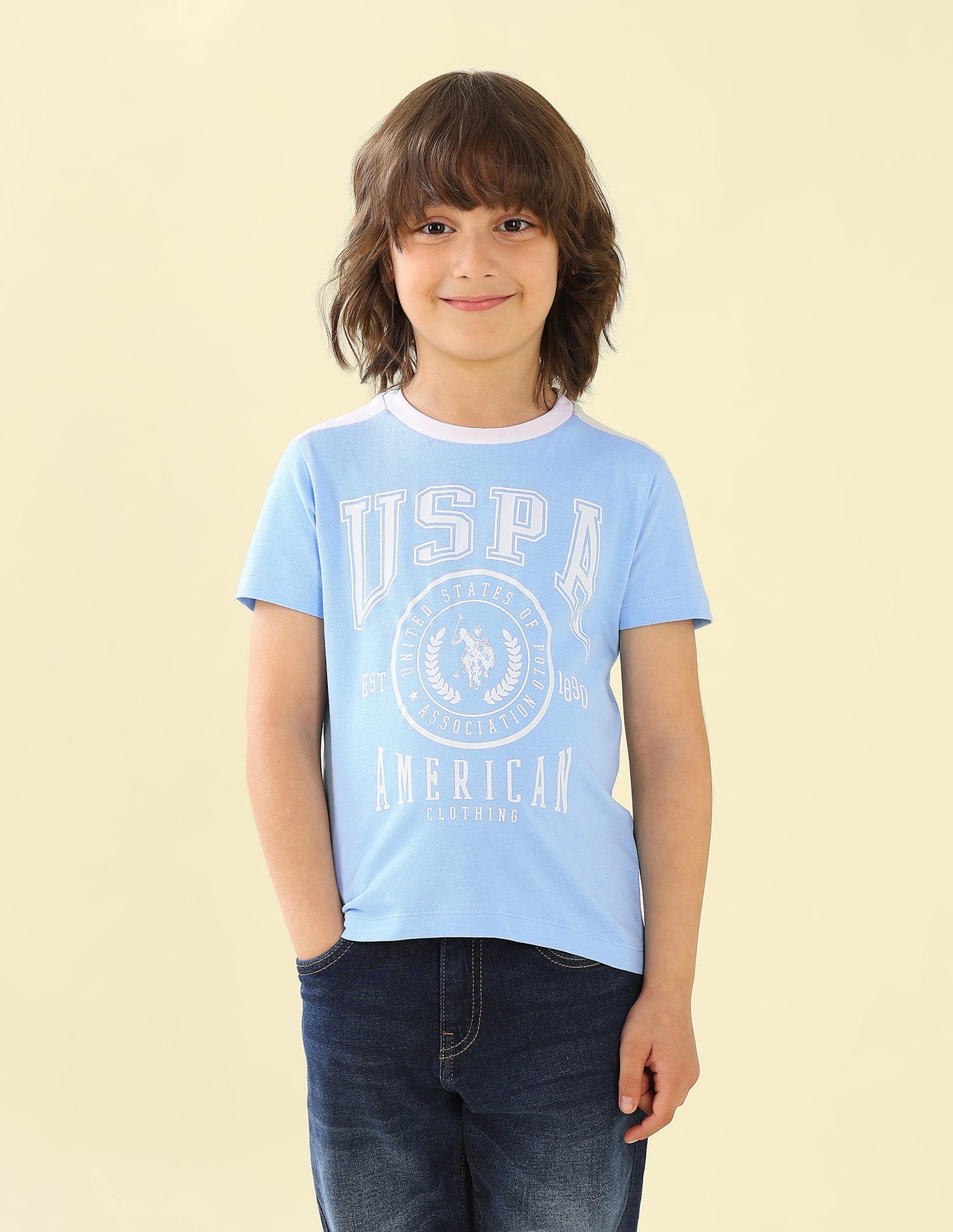 Graphic Brand Printed Regular Fit T-Shirt - Pack Of 2 Multi2 - U.S. Polo Assn. India | Large