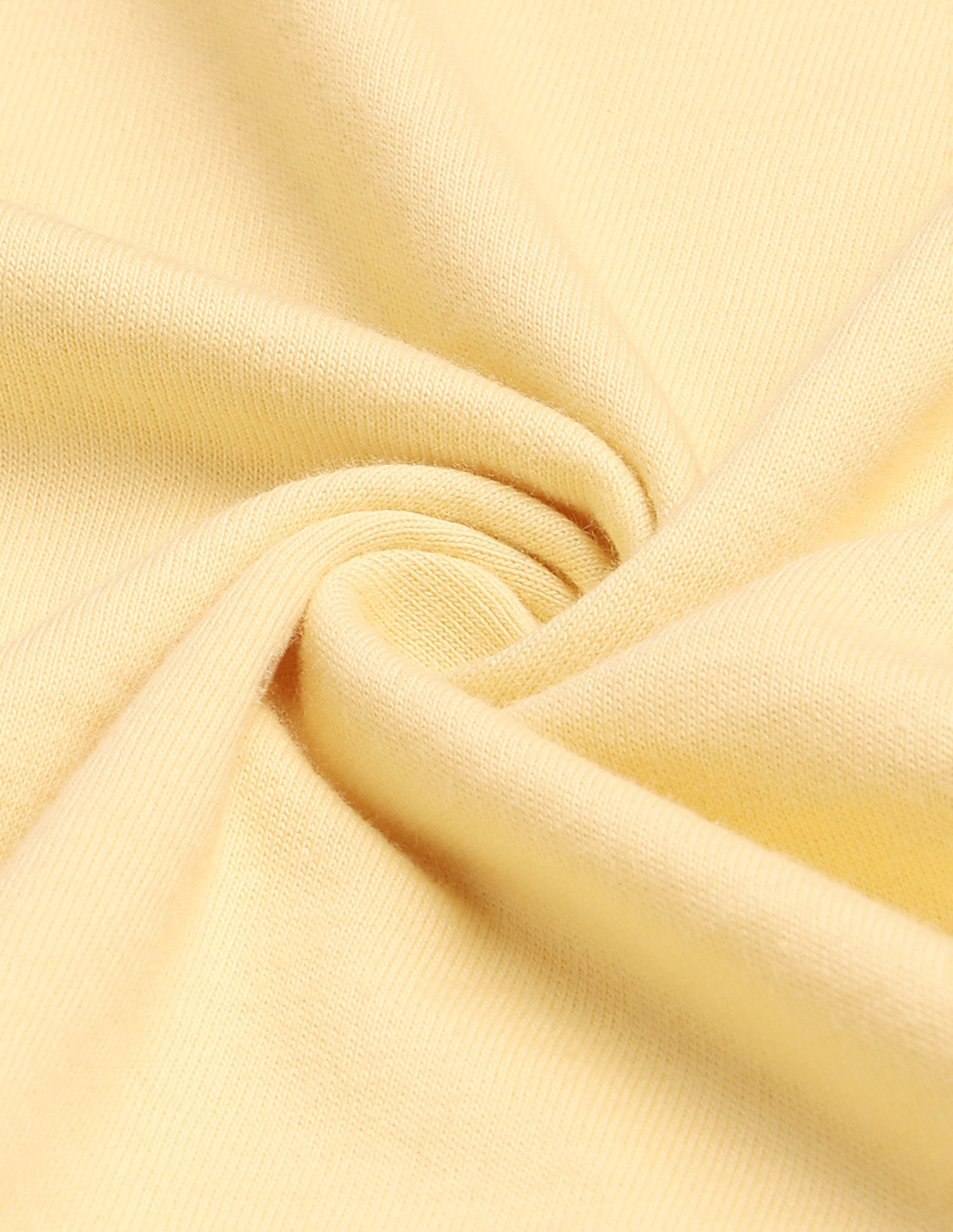 Regular Fit Solid T-Shirt Light Yellow - U.S. Polo Assn. India | Large