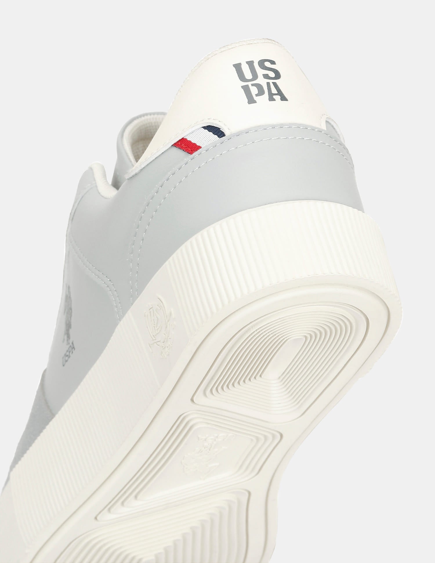 Men Colour Blocked Palfrey Sneakers Grey - U.S. Polo Assn. India | Large