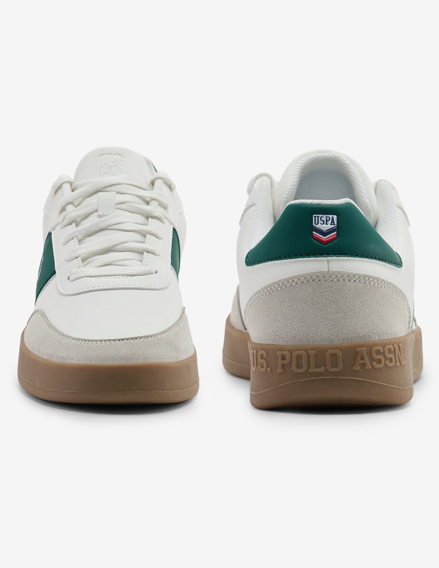 Carson Colour Blocked Sneakers Off White - U.S. Polo Assn. India | Large