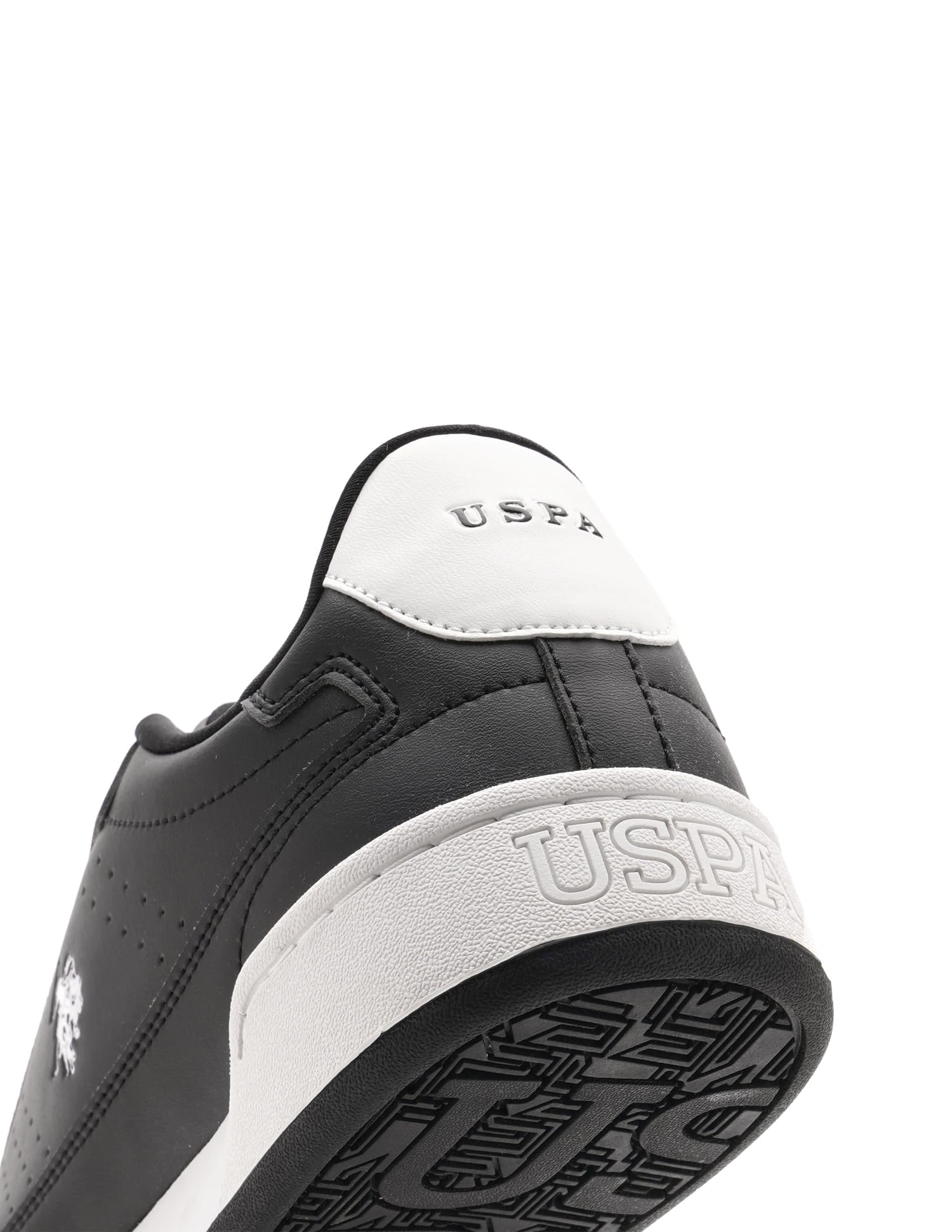 Men Camry Solid Sneaker Black - U.S. Polo Assn. India | Large