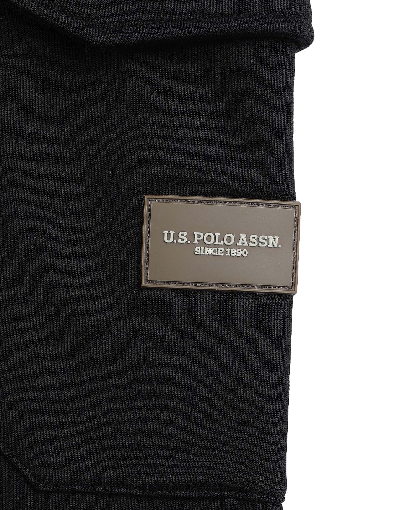 Comfort Fit Cotton OR005 Lounge Pants - Pack Of 1 Black - U.S. POLO ASSN. | Large