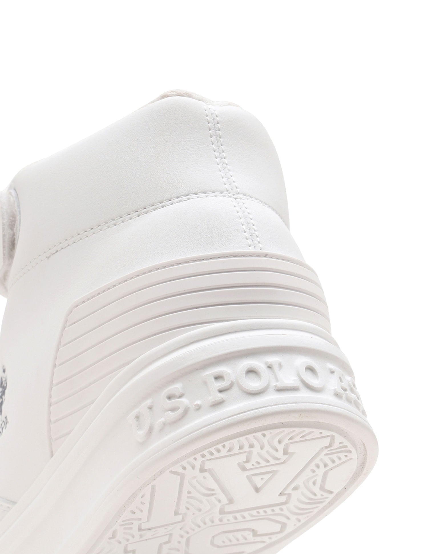 Men Velino Solid Sneakers White - U.S. Polo Assn. India | Large