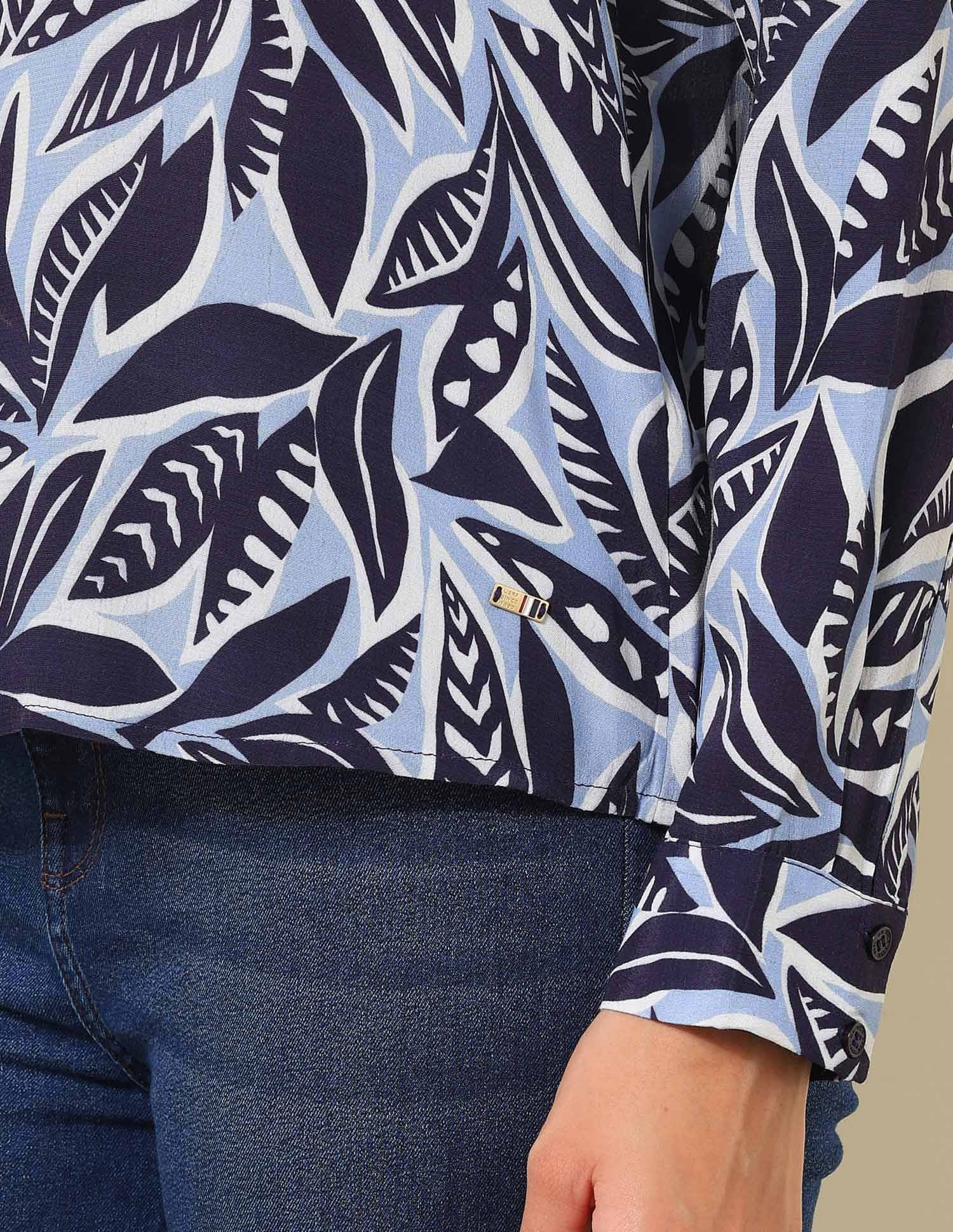 Concealed Placket Floral Printed Shirt Multi - U.S. Polo Assn. India | Large