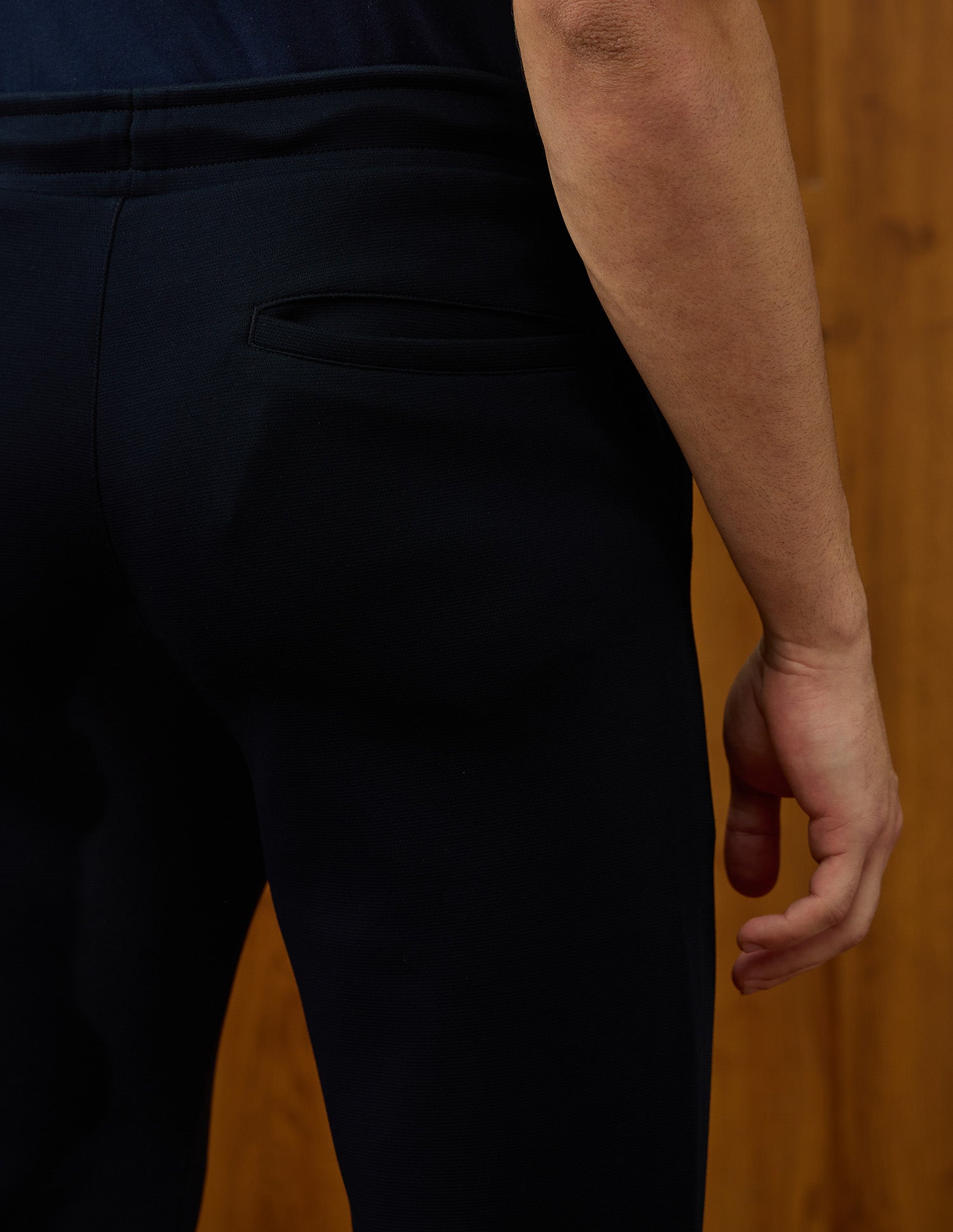 Mid Rise Varsity Theatre Track Pants Navy - U.S. POLO ASSN. | Large