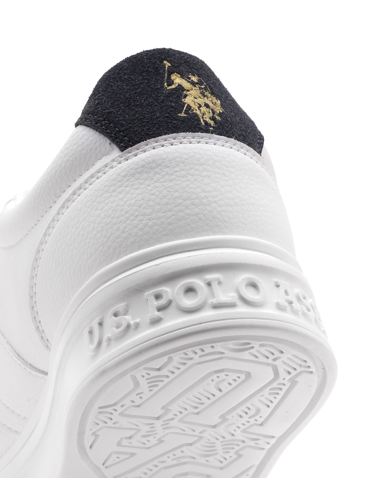 Men Kensy Solid Sneakers White - U.S. Polo Assn. India | Large