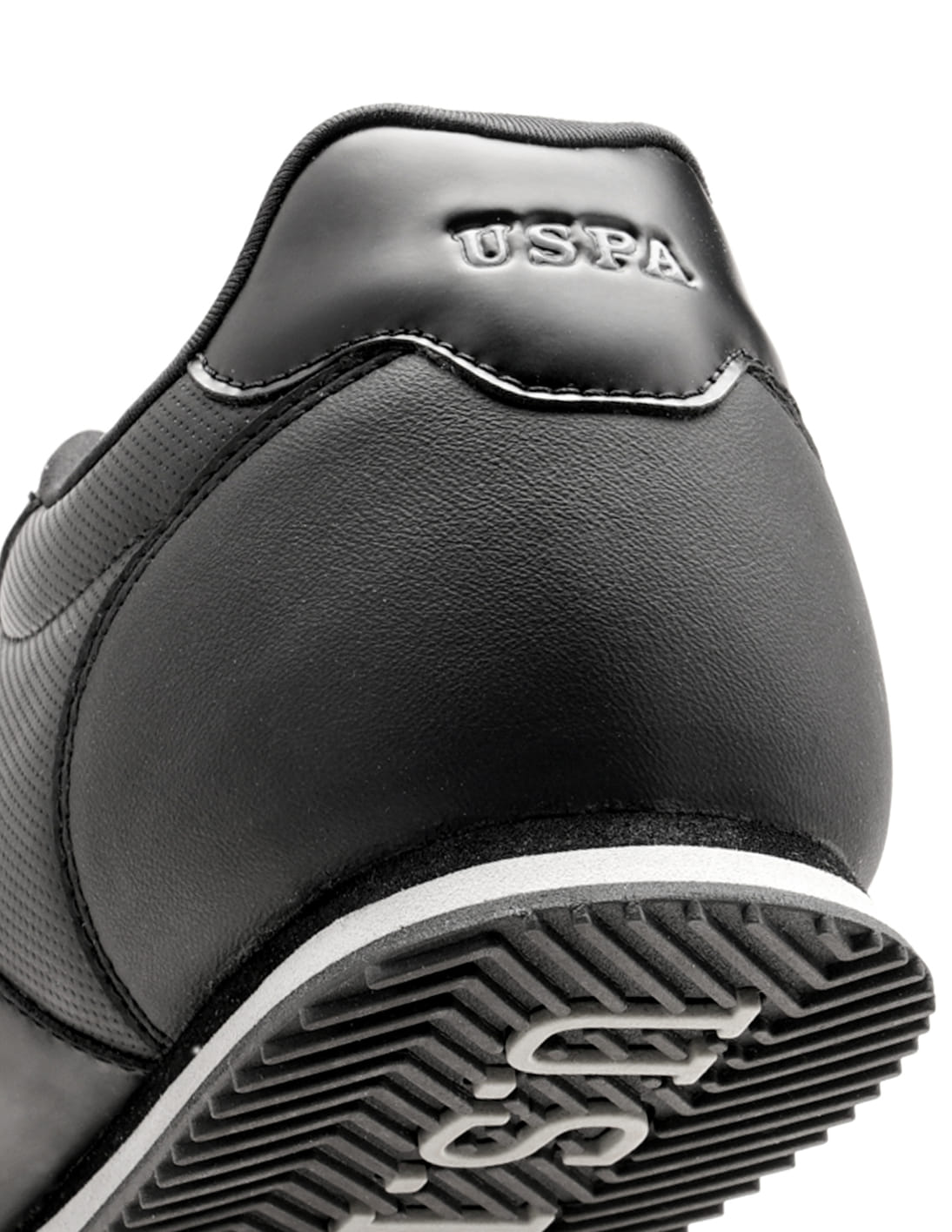 Men Marvin 2.0 Black Work Casuals Lace Up Shoes Black - U.S. Polo Assn. India | Large