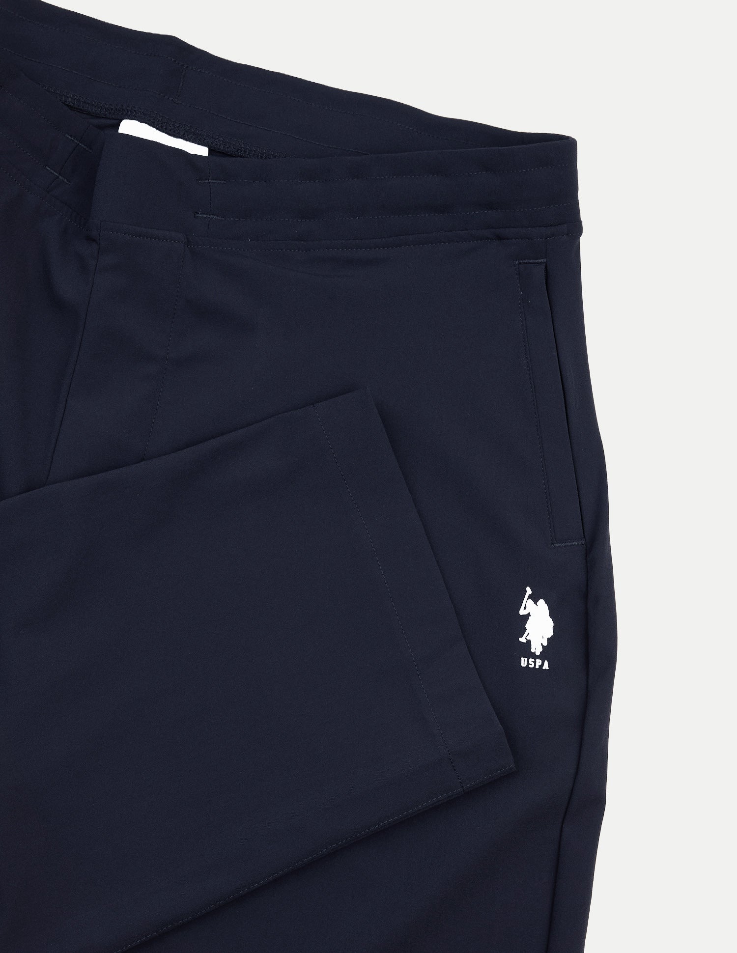 Mid Rise Regular Fit Active Track Pants Navy - U.S. Polo Assn. India | Large