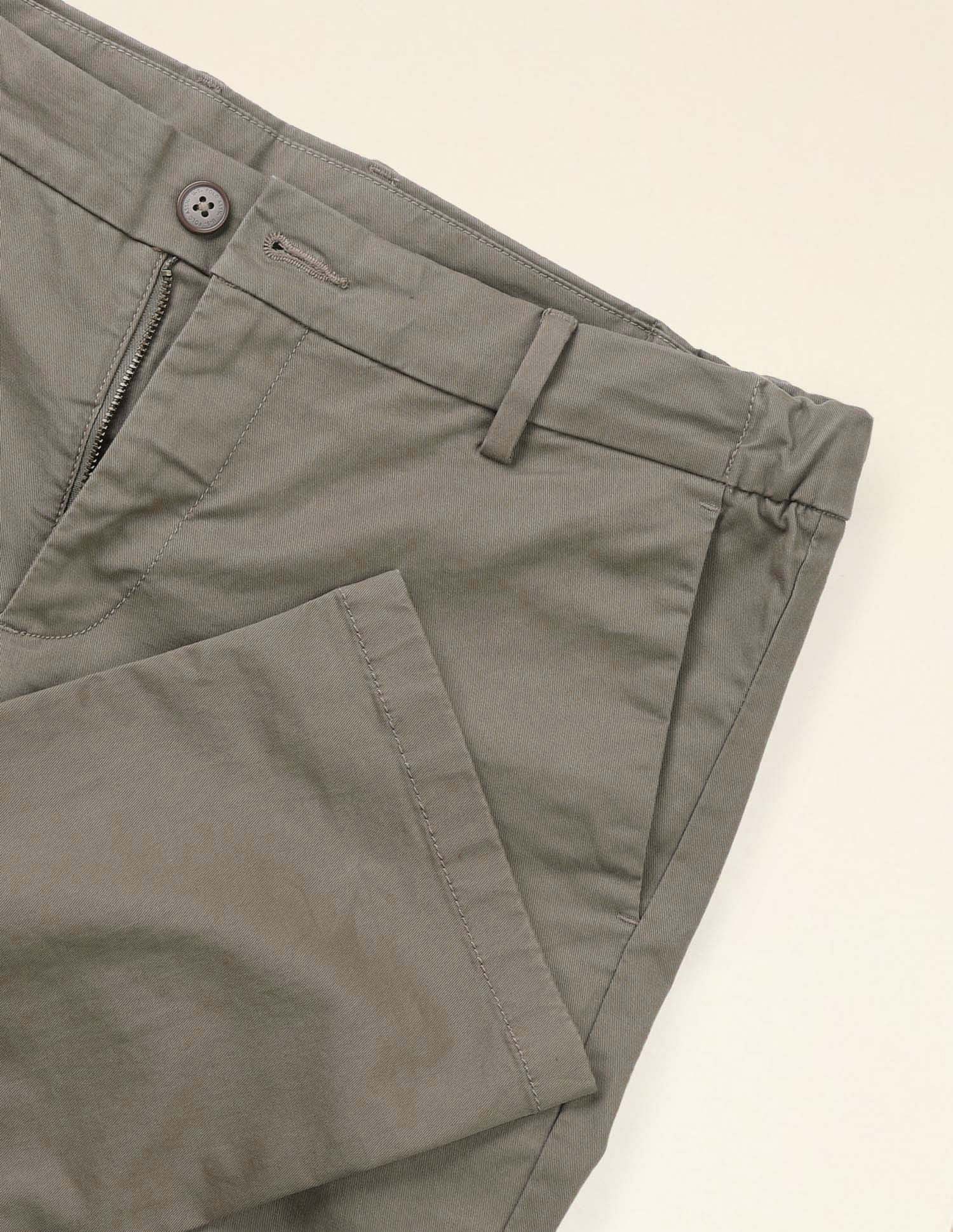 Slim Fit Solid Chinos Dark Brown - U.S. Polo Assn. India | Large