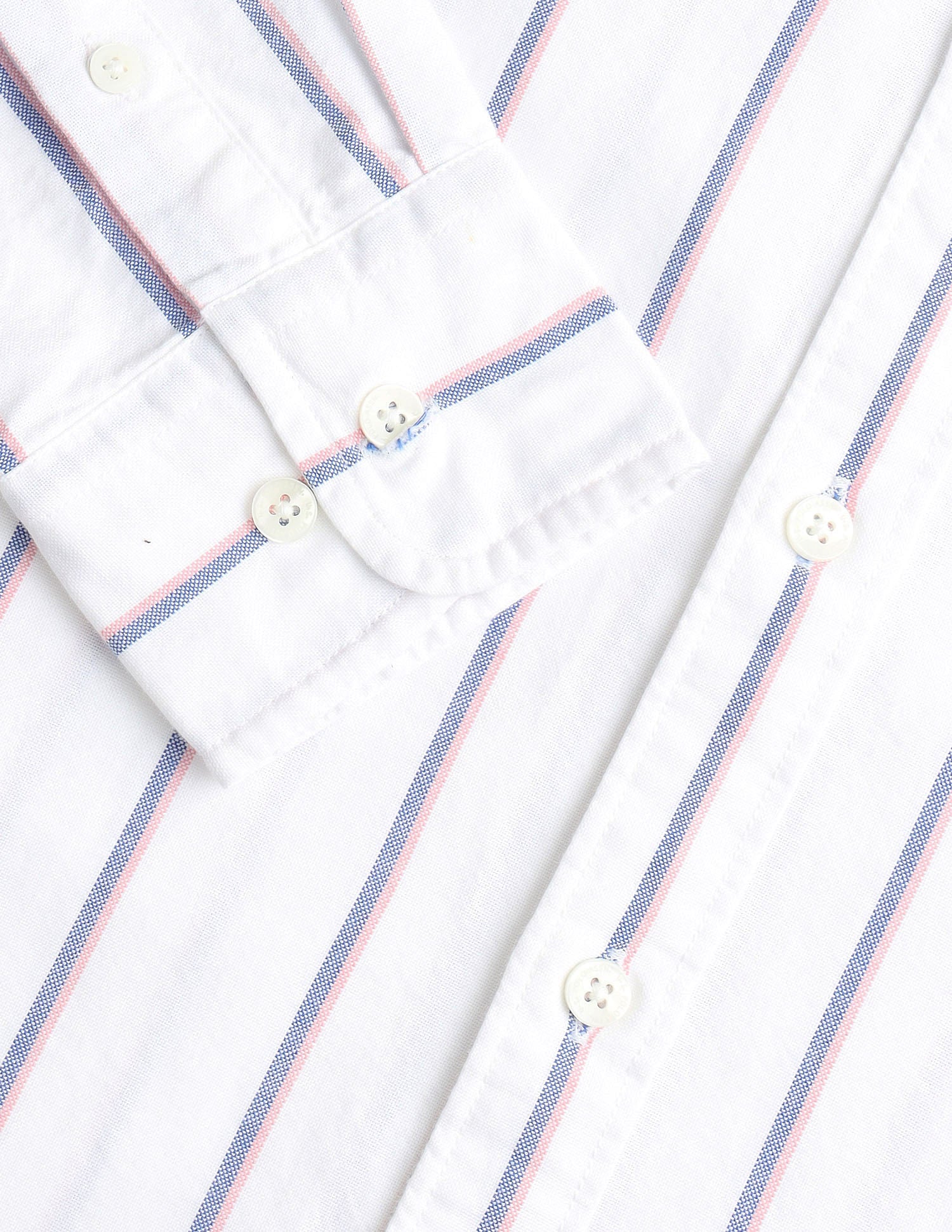 Button-Down Collar Cotton Shirt White - U.S. Polo Assn. India | Large