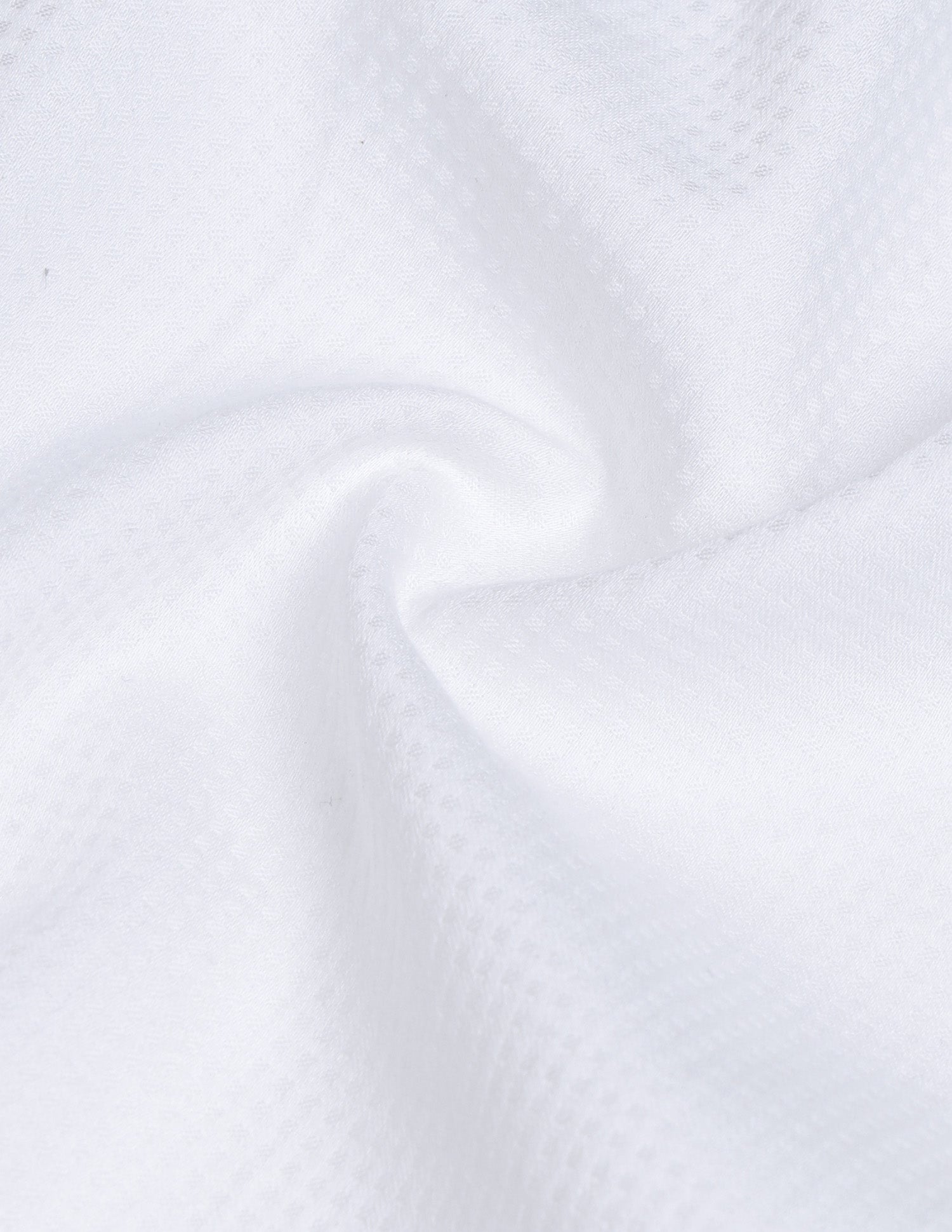 Dobby Tailored Fit Shirt White - U.S. Polo Assn. India | Large