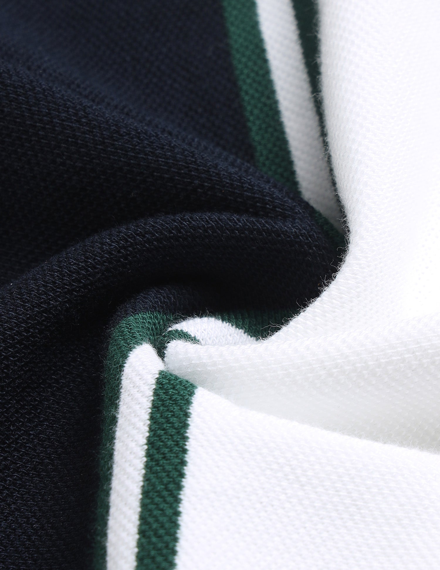 Vertical Striped Slim Fit Polo Shirt White - U.S. Polo Assn. India | Large