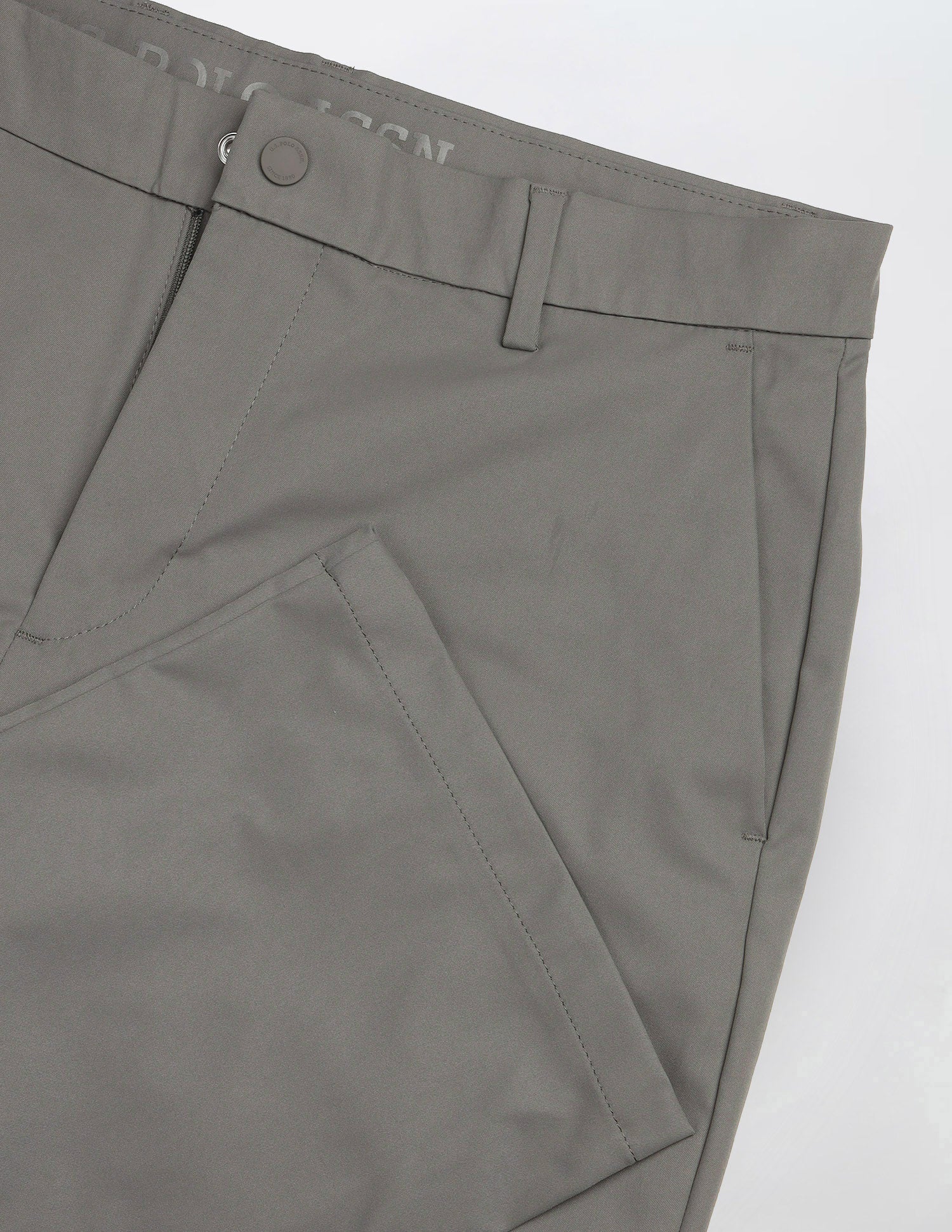 Mid Rise Riley Straight Fit Trousers Green - U.S. Polo Assn. India | Large