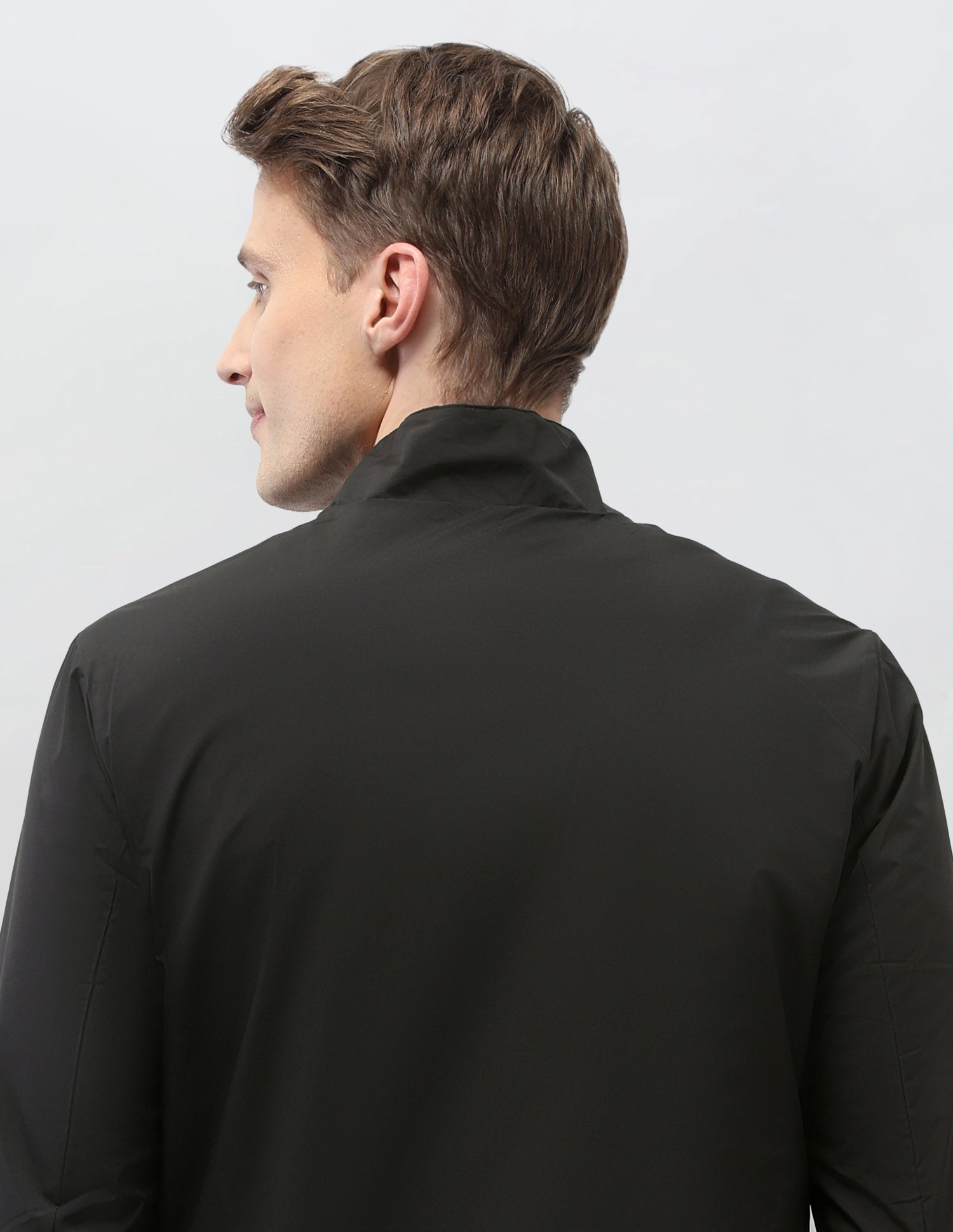 Reversible Colour Blocked Jacket Choco - U.S. Polo Assn. India | Large