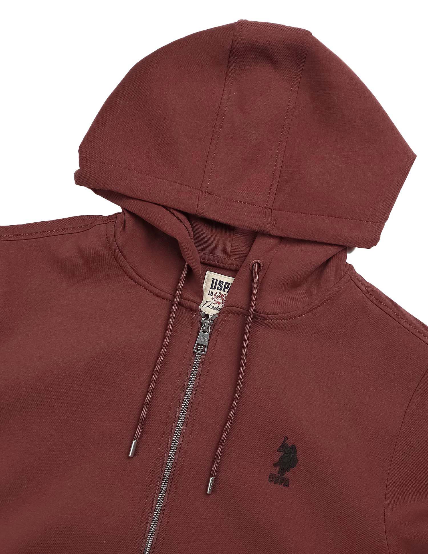 Solid Legend Of Horseshoe Sweatshirt Rust - U.S. POLO ASSN. | Large