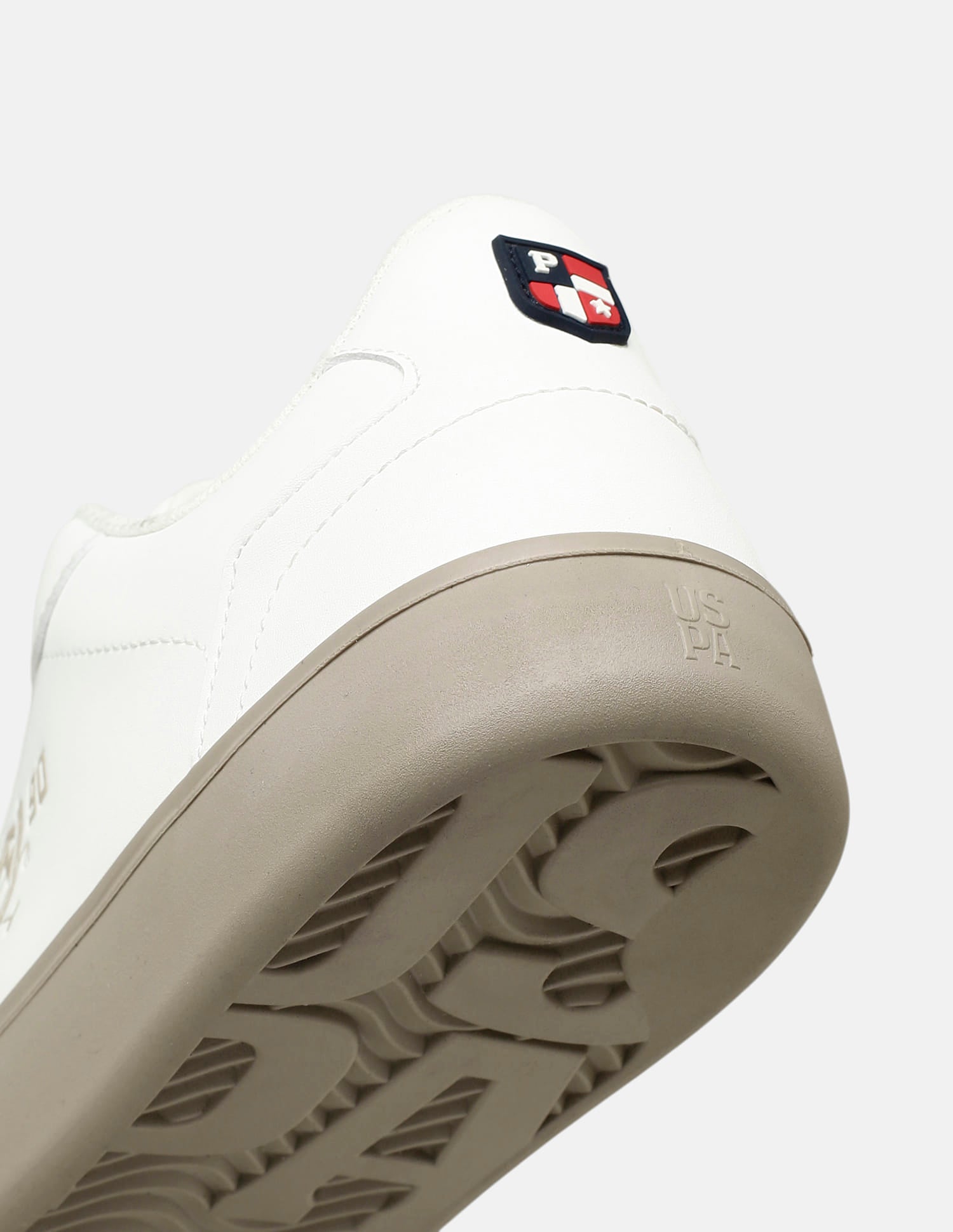 Men Lumen Solid Sneakers White - U.S. Polo Assn. India | Large