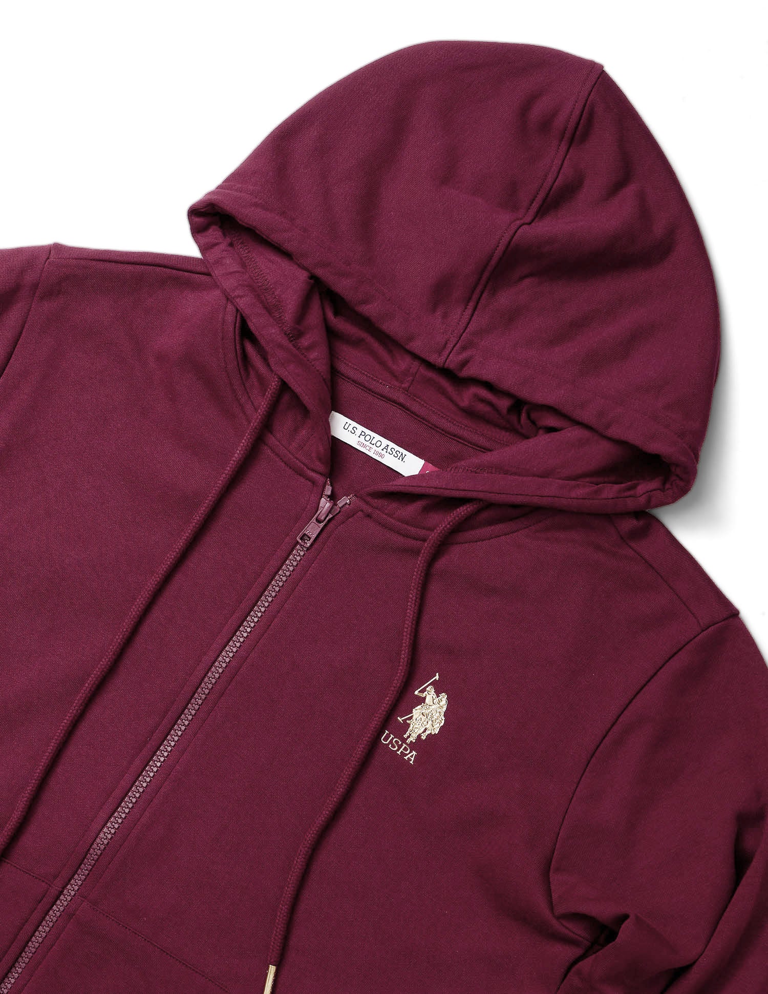 Regular Fit Solid Sweatshirt Red - U.S. POLO ASSN. | Large