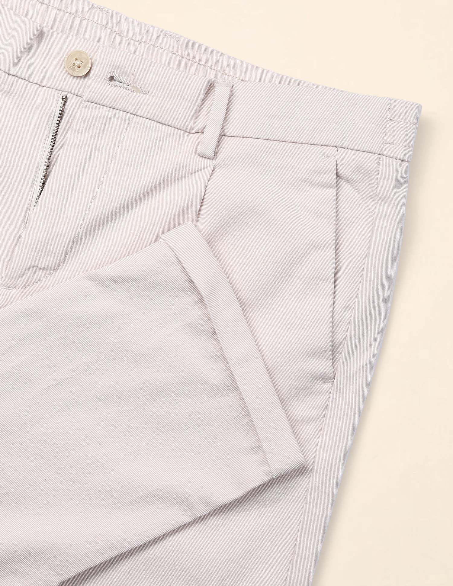 Mid Rise Denver Slim Fit Trousers Beige - U.S. Polo Assn. India | Large