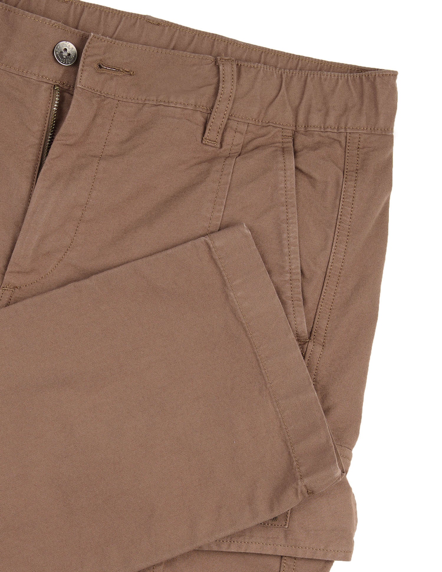 Straight Fit Cargo Trousers Brown - U.S. Polo Assn. India | Large