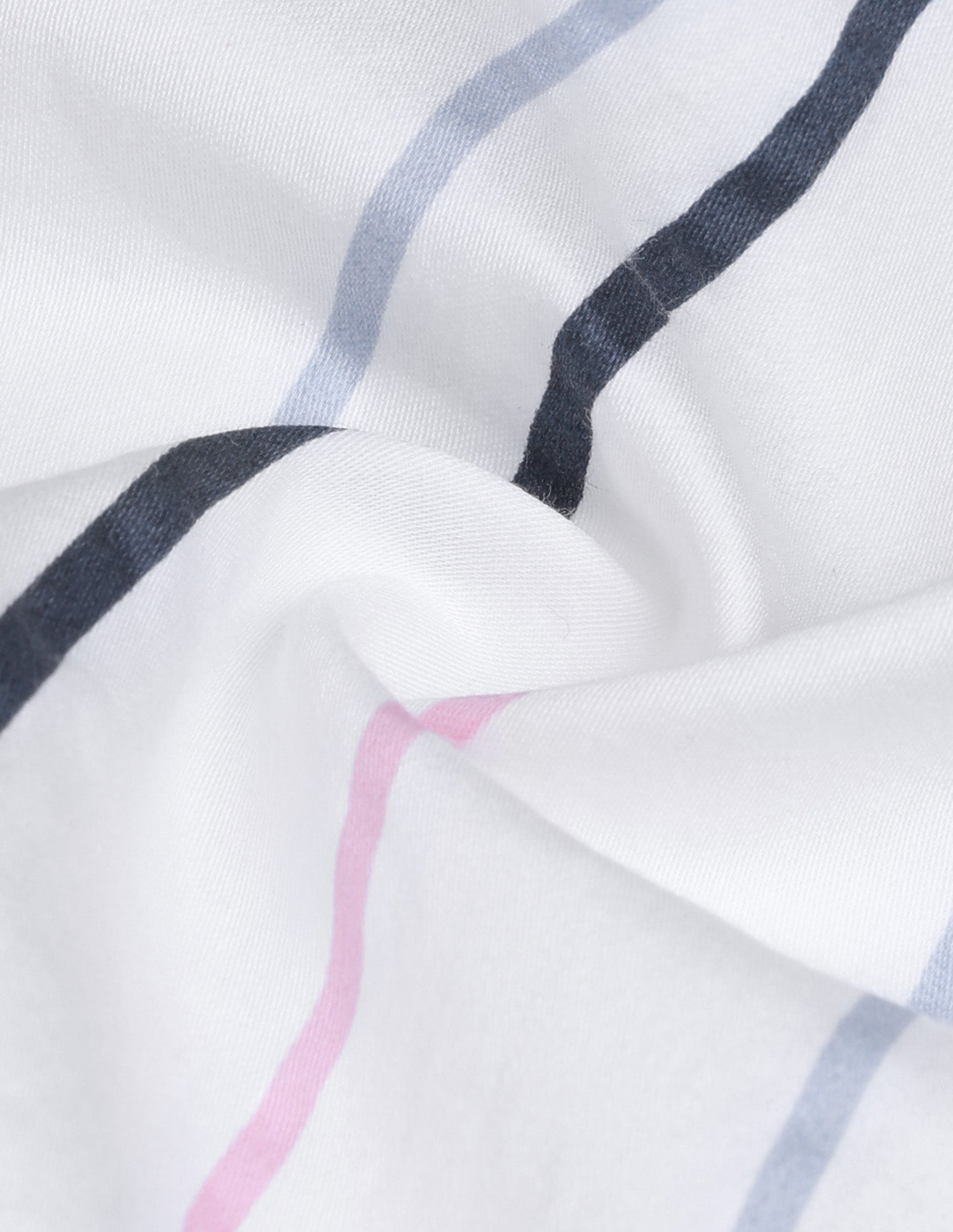 Vertical Striped Satin Shirt Light Blue - U.S. Polo Assn. India | Large