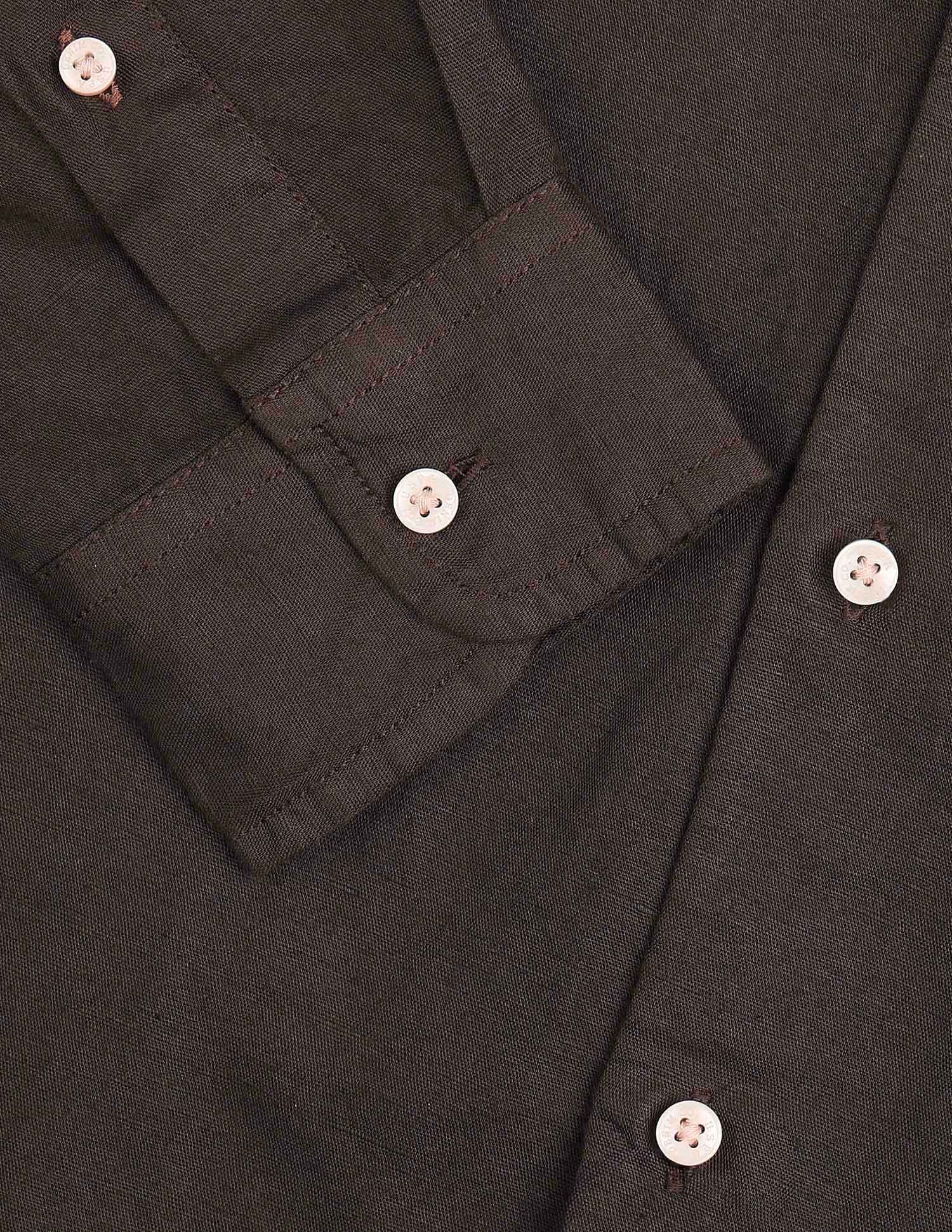 Solid Regular Fit Shirt Choco - U.S. POLO ASSN. | Large