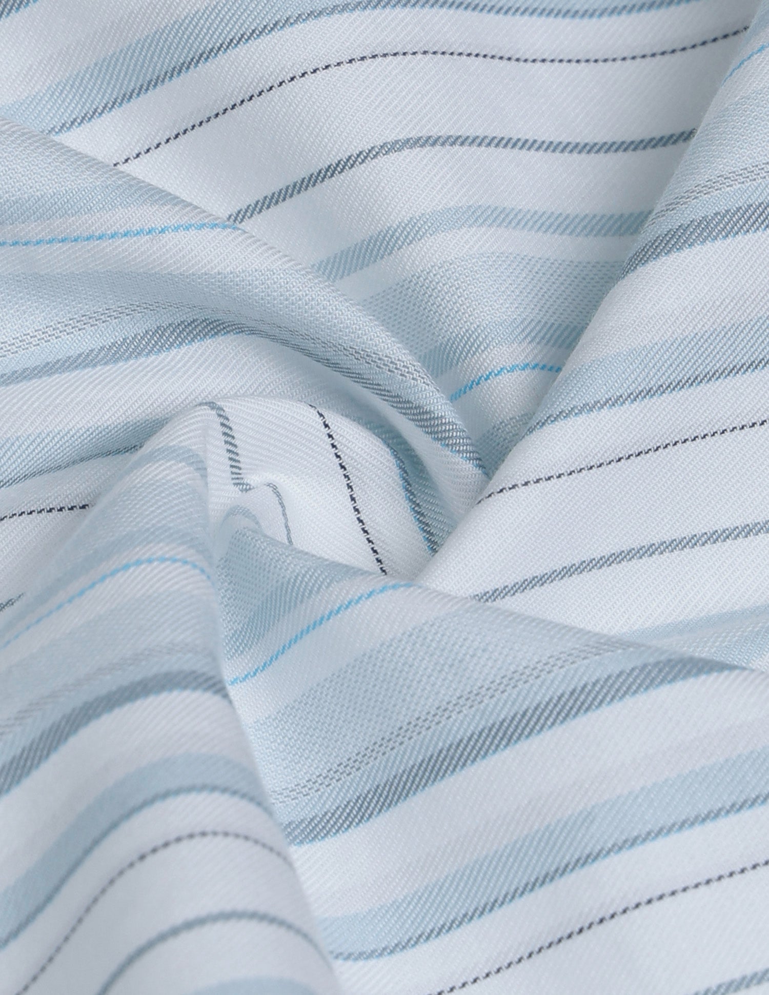Vertical Striped Twill Shirt Teal - U.S. Polo Assn. India | Large