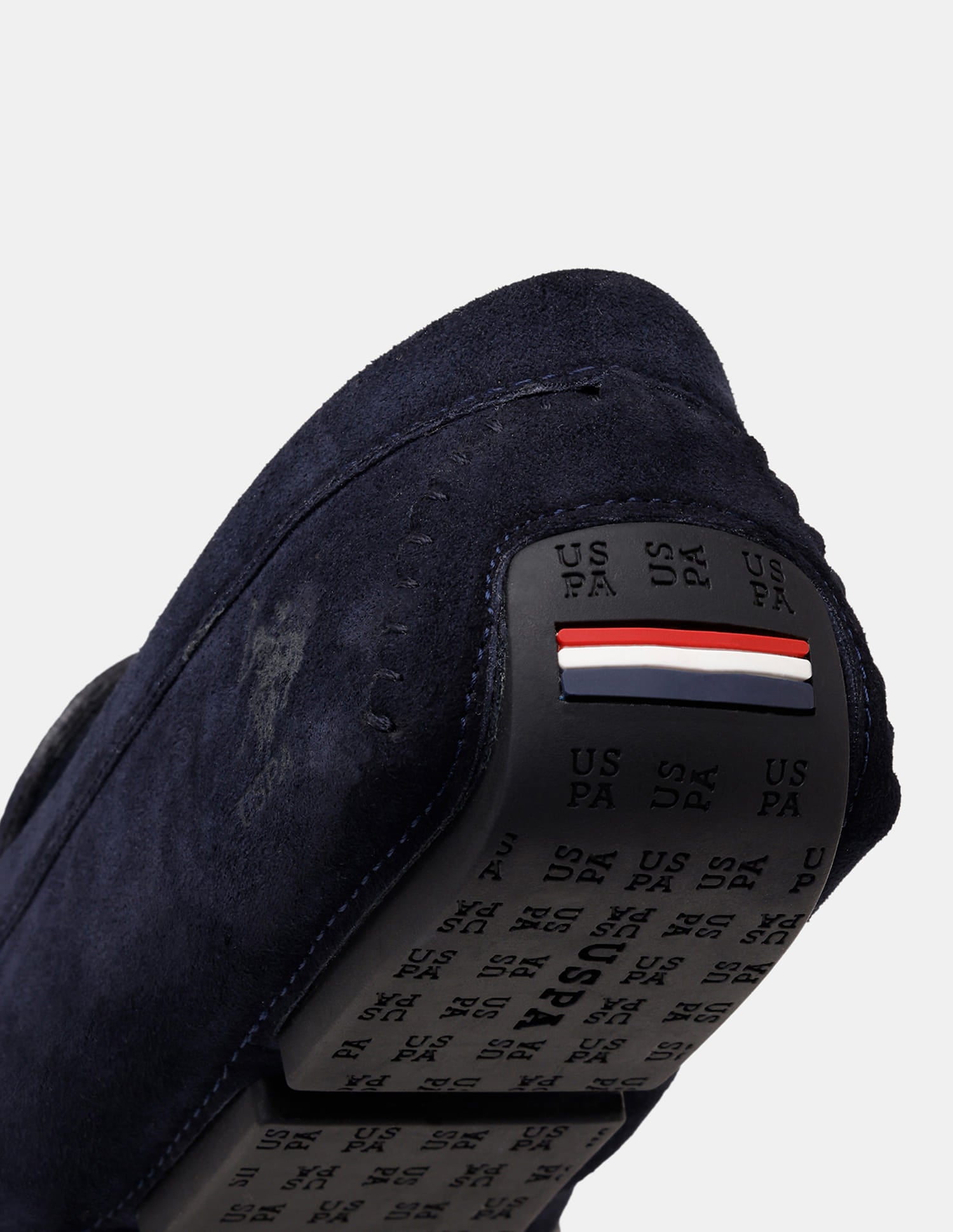 Men Ansel Slip-Ons Suede Loafers Navy - U.S. Polo Assn. India | Large